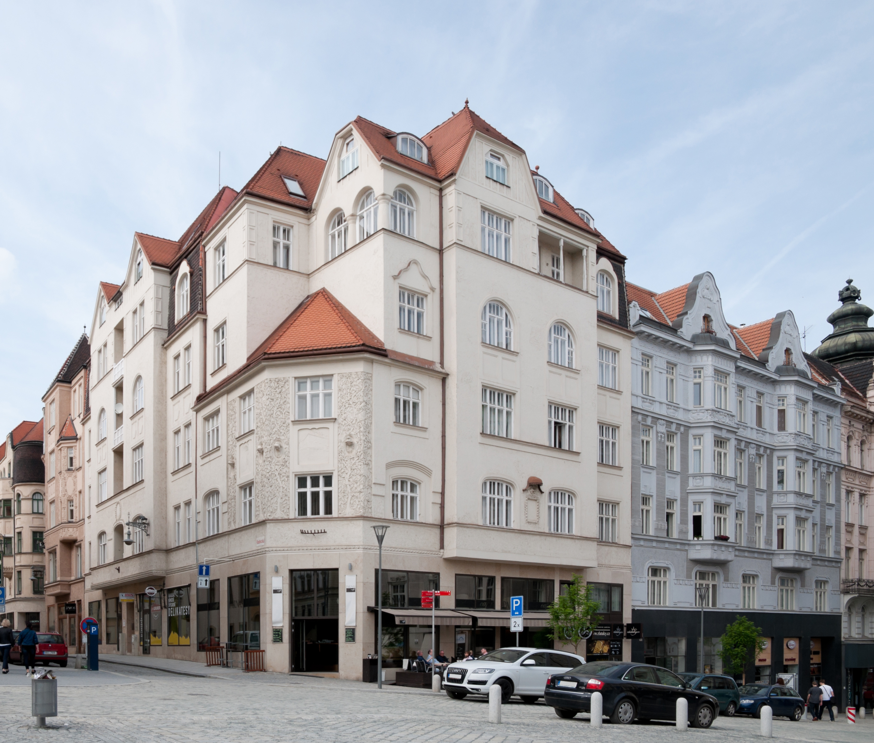 Building on Zelný trh - Brno