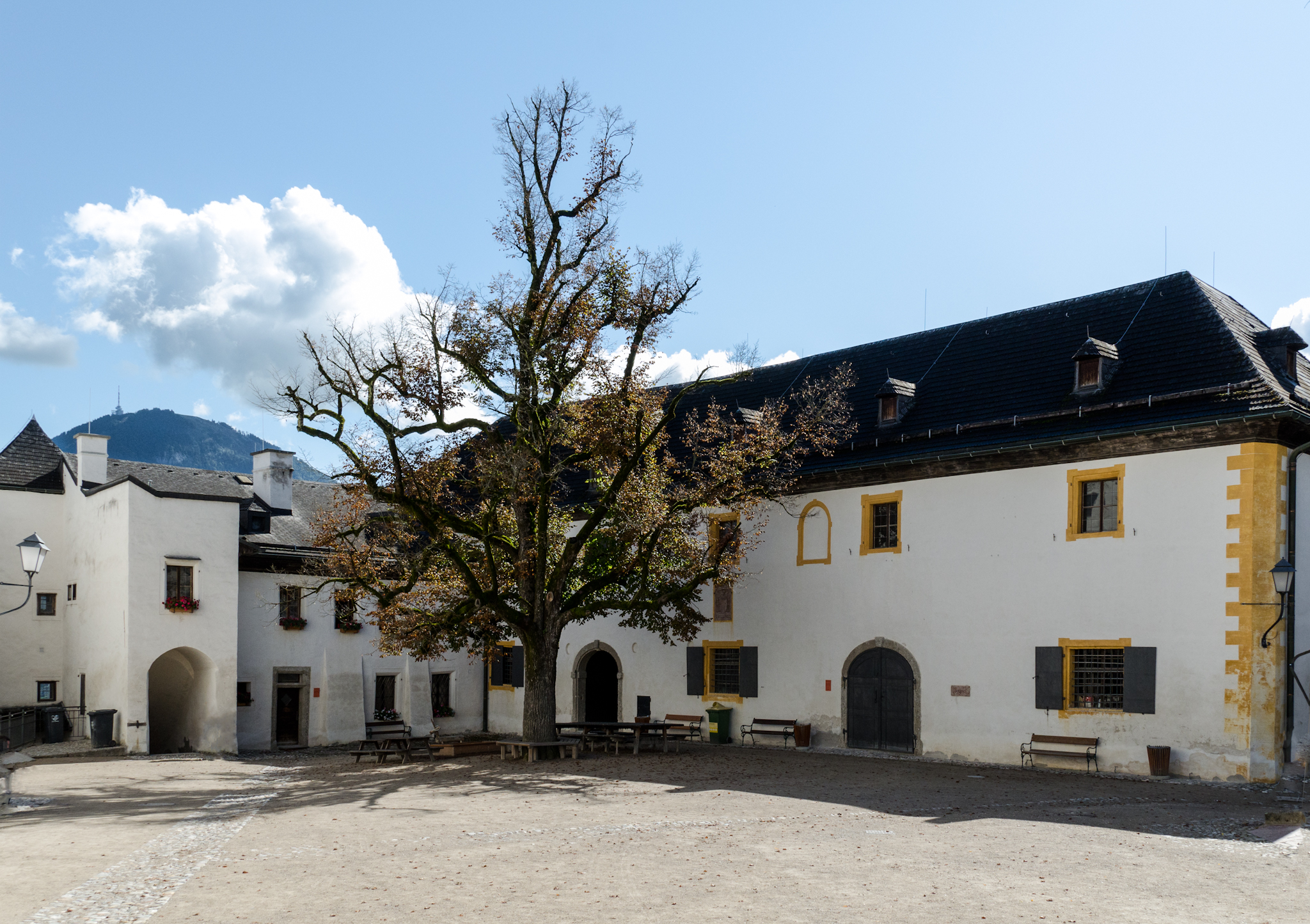 Burghof auf Festung Hohensalzburg