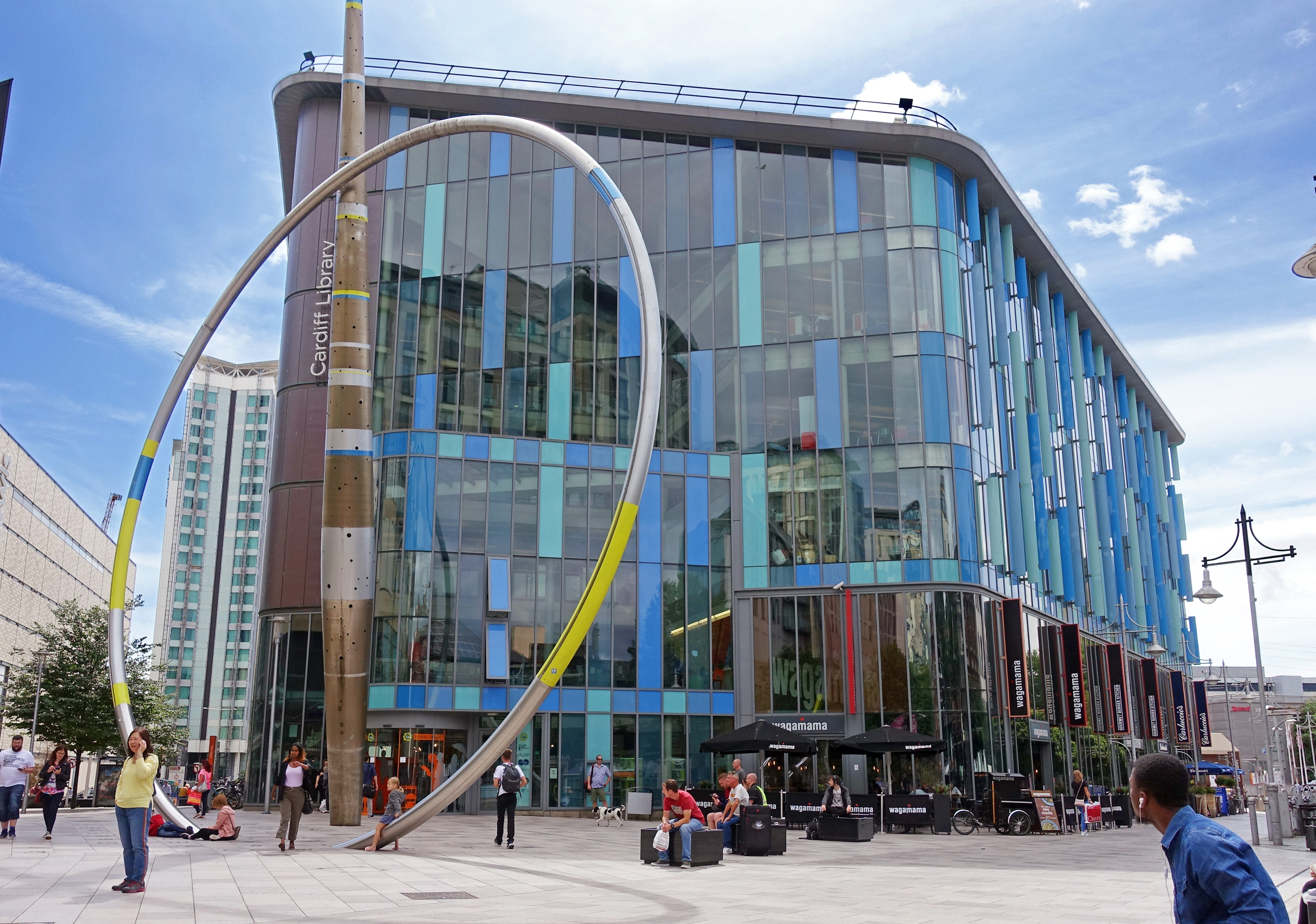Cardiff Central Library 2018