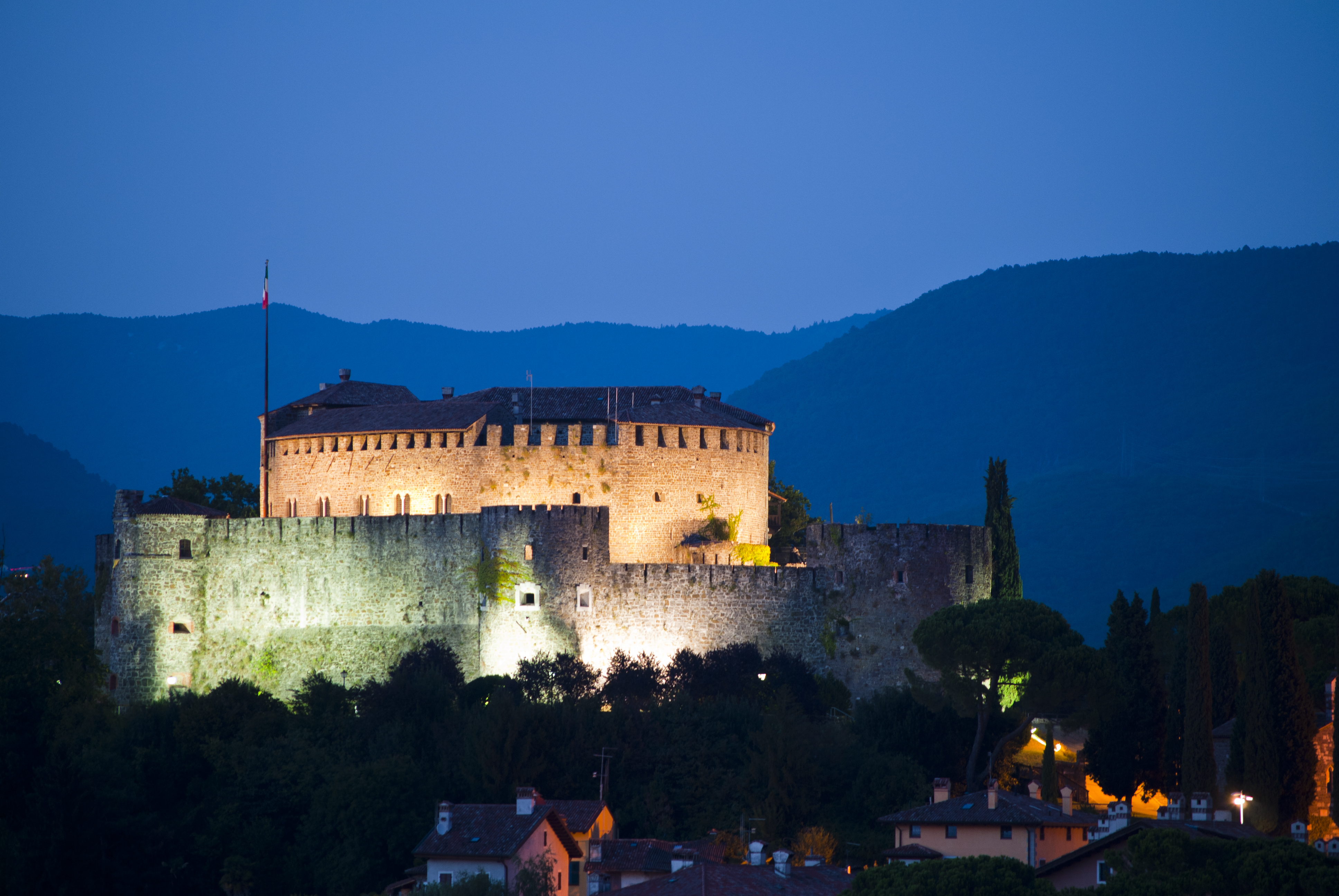 Castello di Gorizia at sunset (1)
