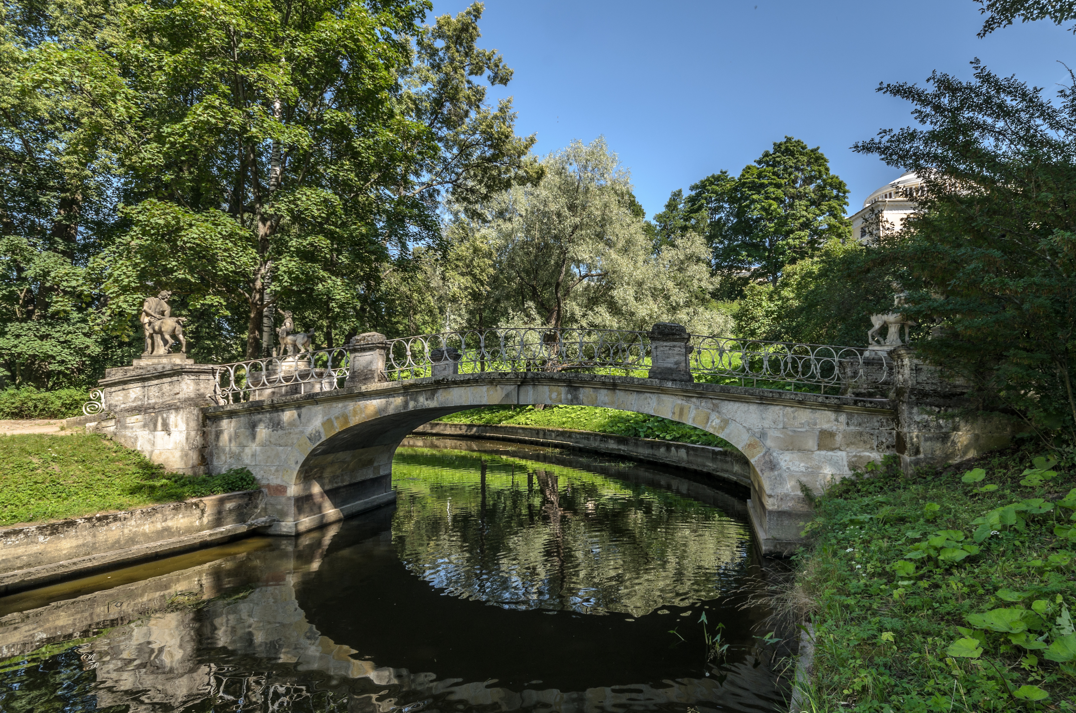 Centaurs Bridge in Pavlovsk Park 01
