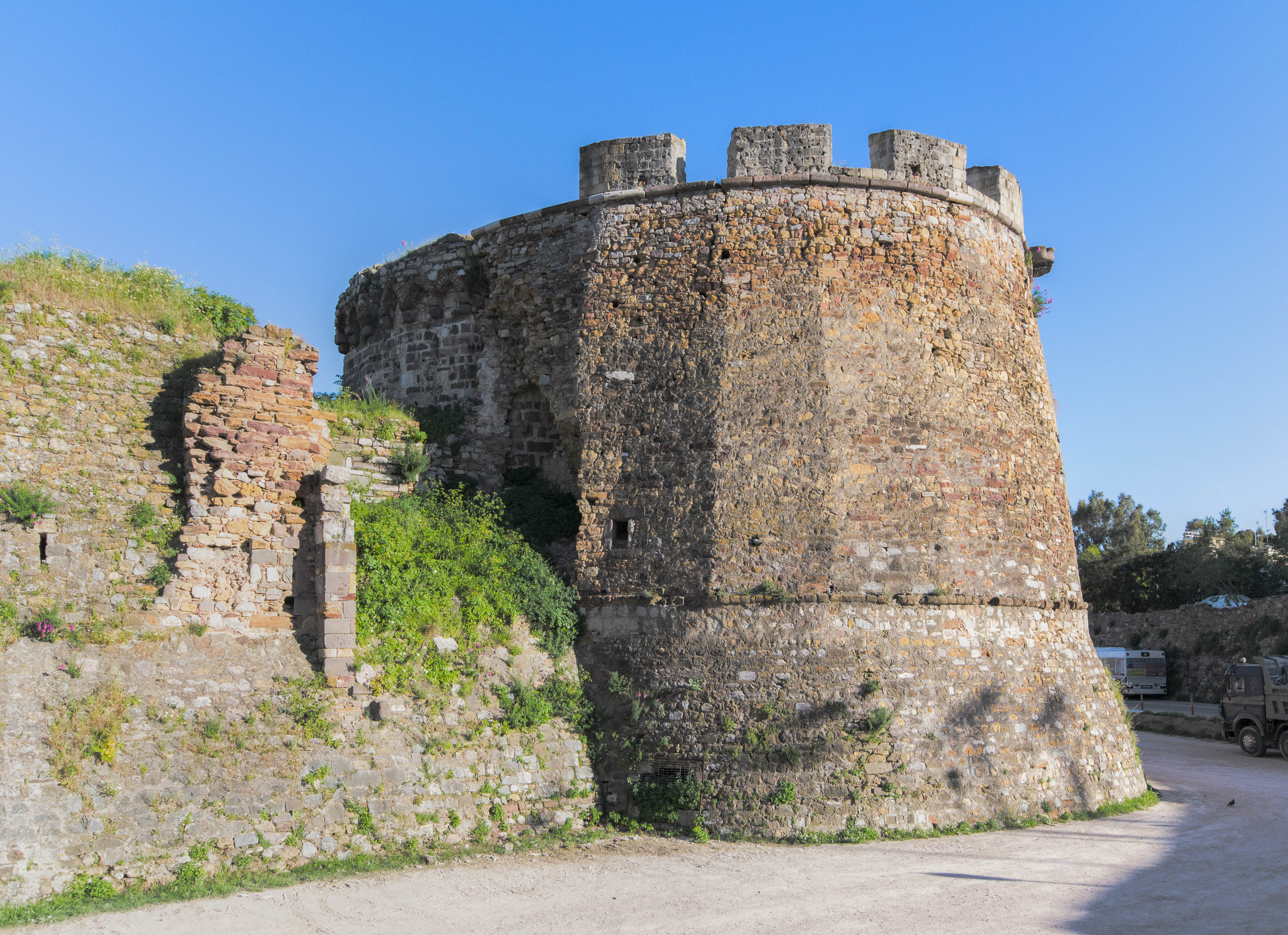Chios Genoese Castle Walls 2