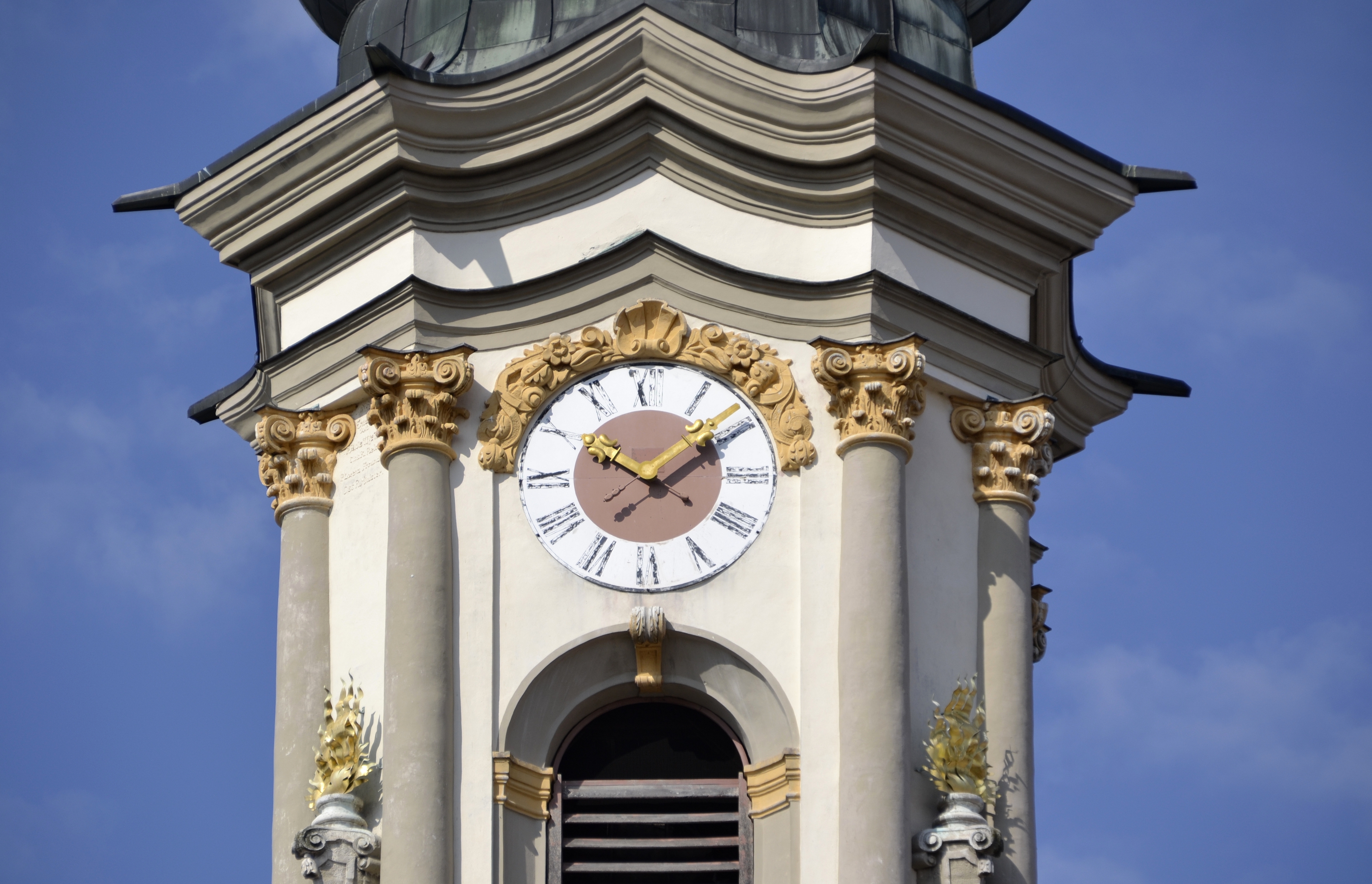 Church tower detail, Heilig-Grabkirche St. Peter und St. Paul