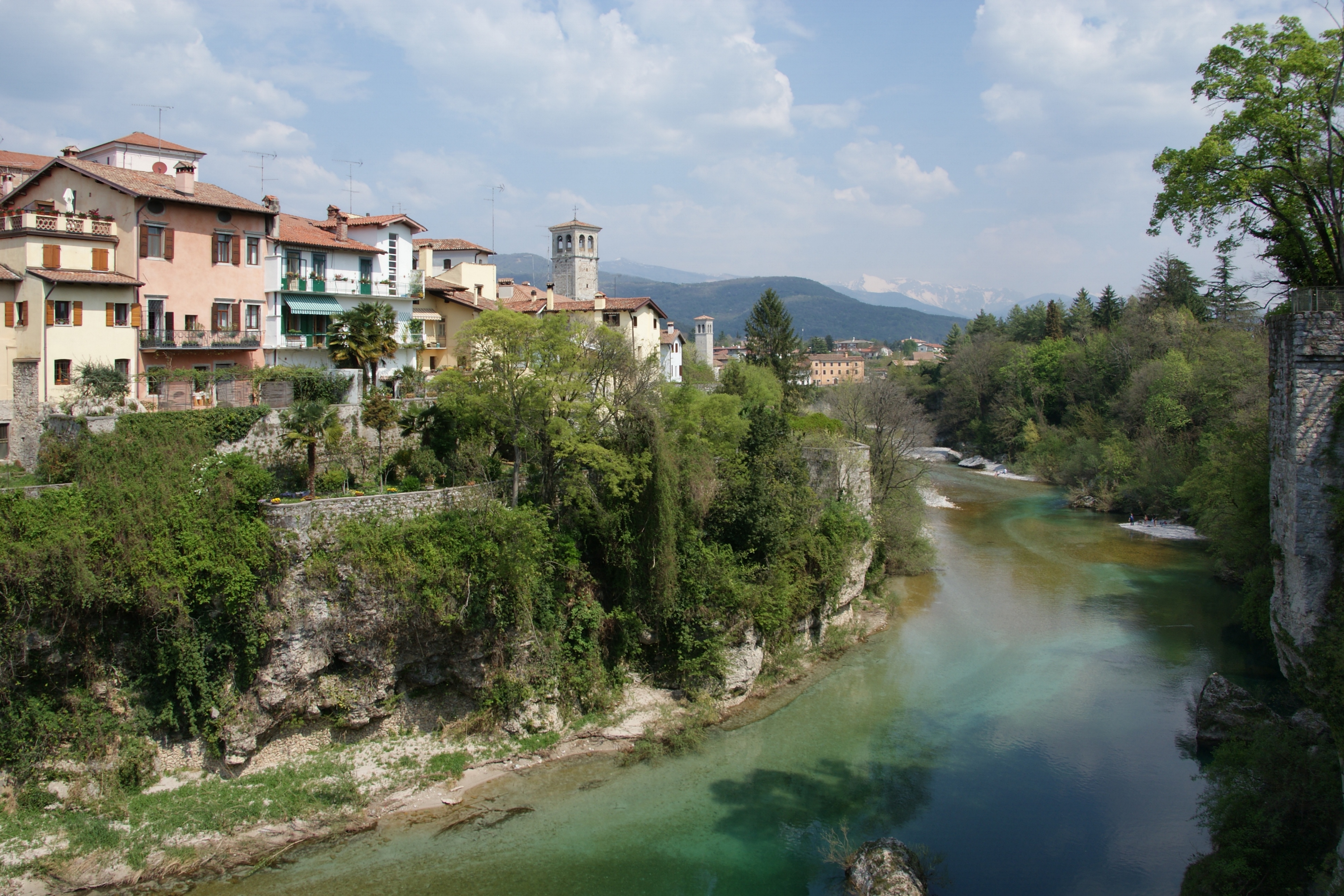 Cividale 0904 View from Ponte del Diavolo