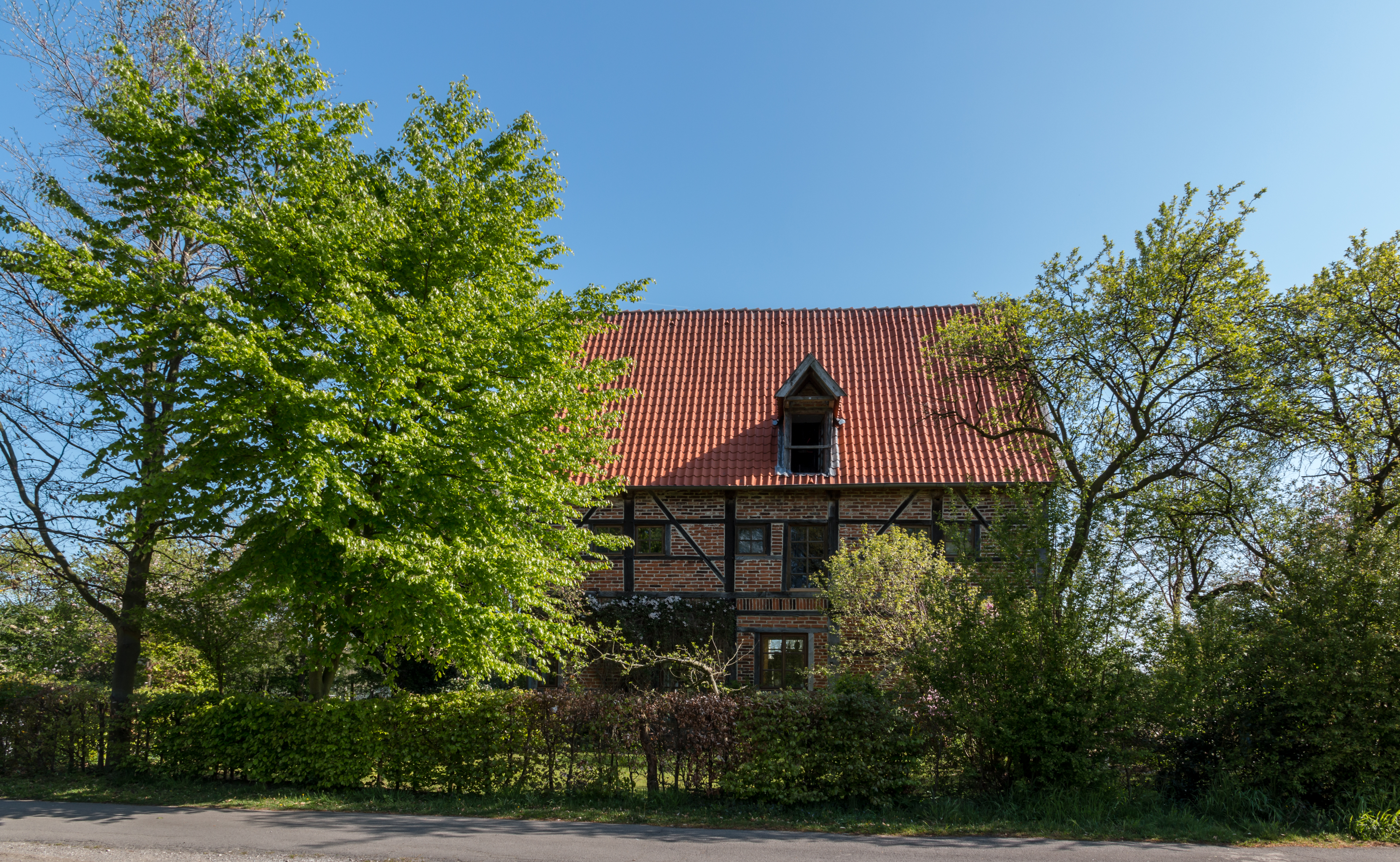 Dülmen, Dernekamp, Fachwerkspeicher -- 2015 -- 5729