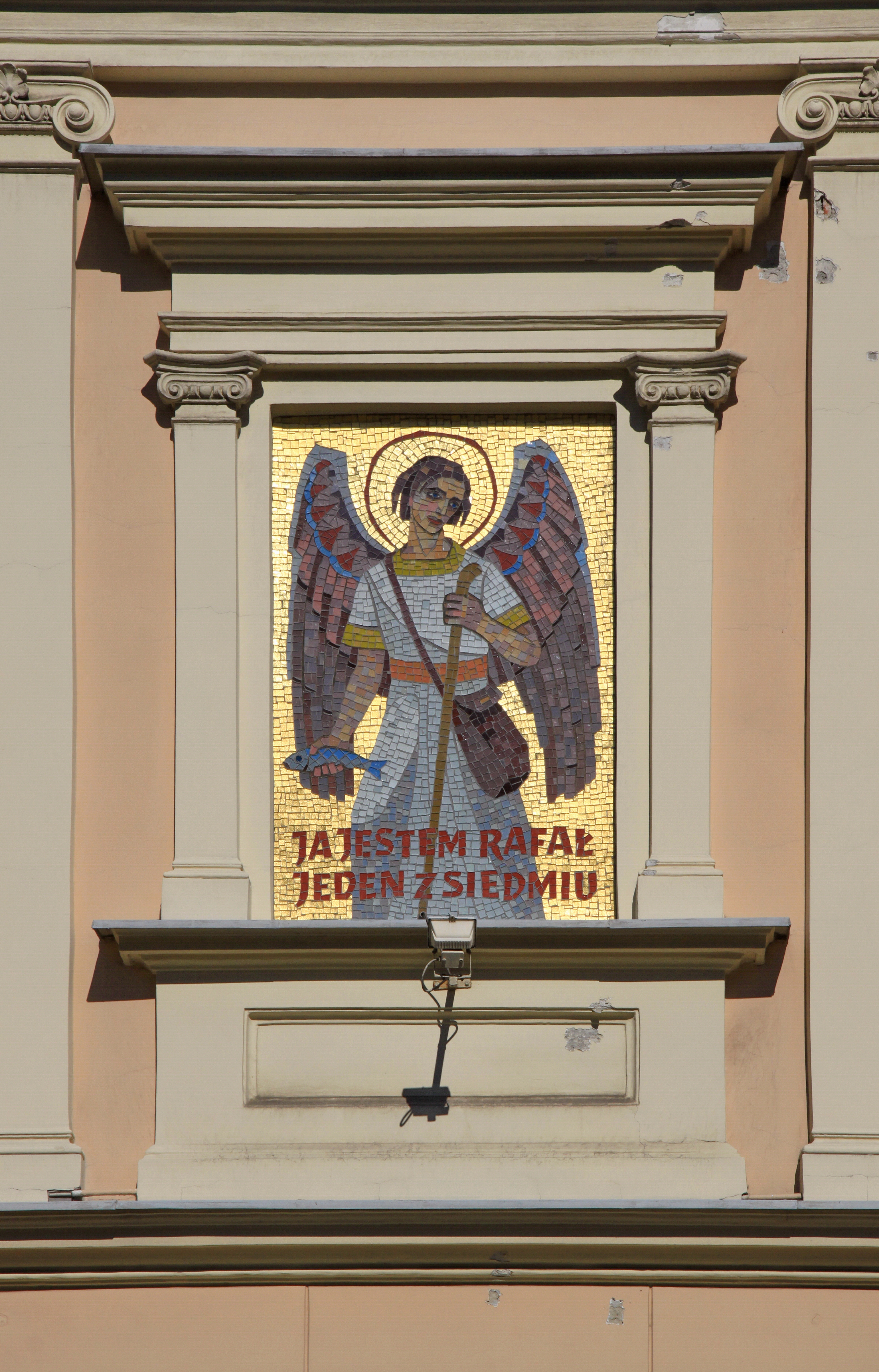 Detal klasztoru Bonifratów w Cieszynie