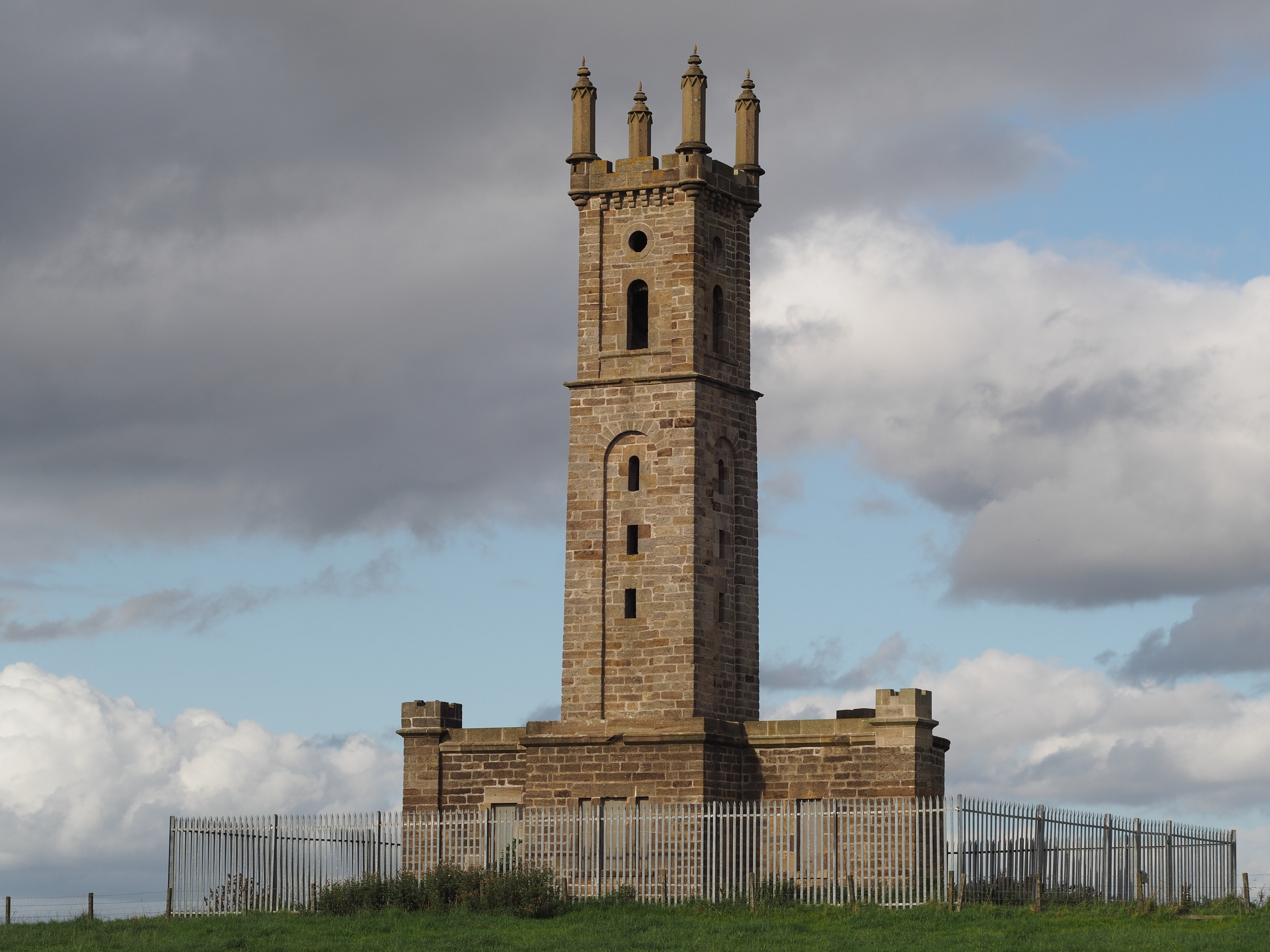 Dryden Tower - back view, facing north