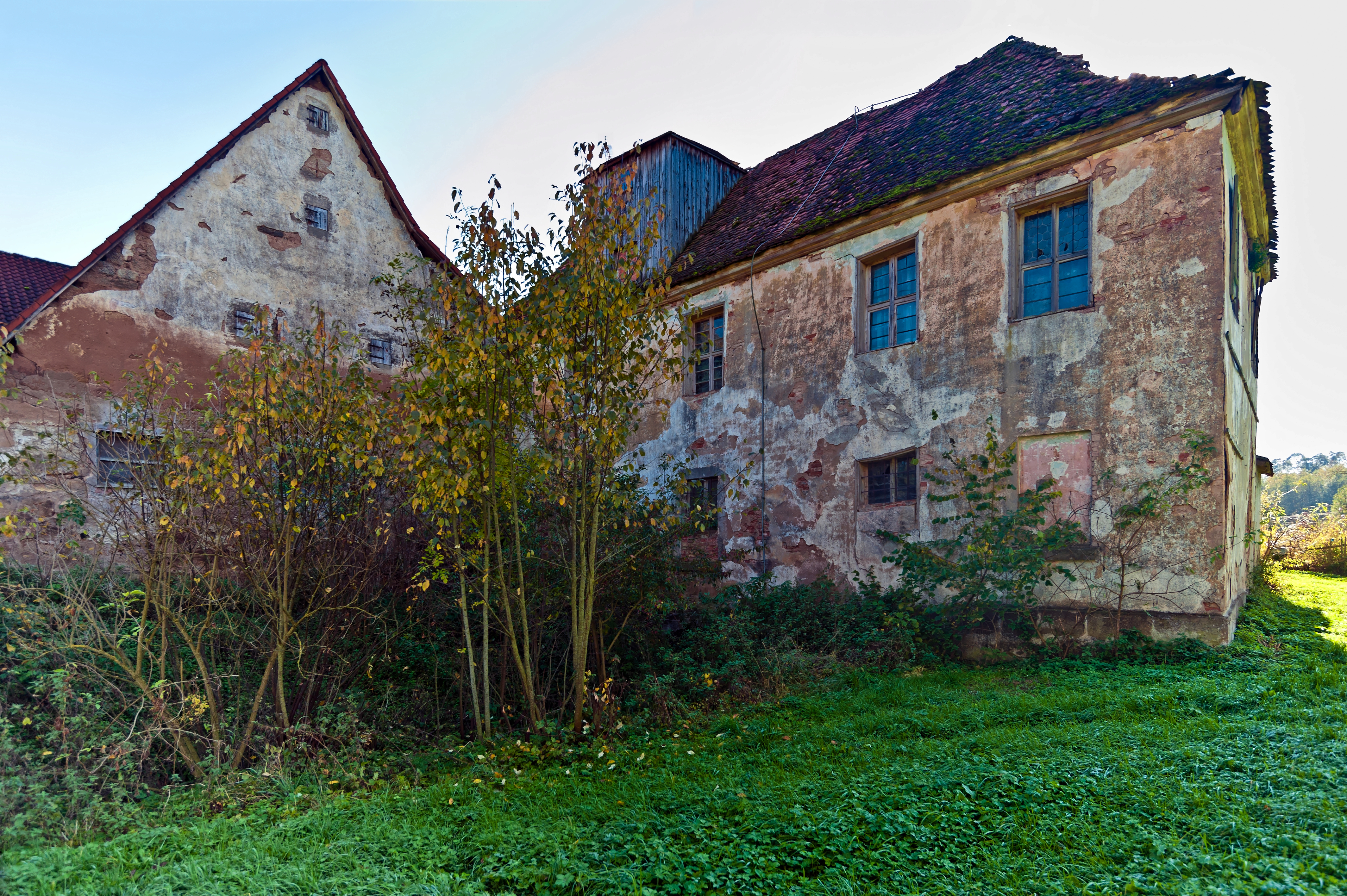 Ehemalige Wassermühle (Bruckberg - Land - Mittelfranken)) HaJN 4849