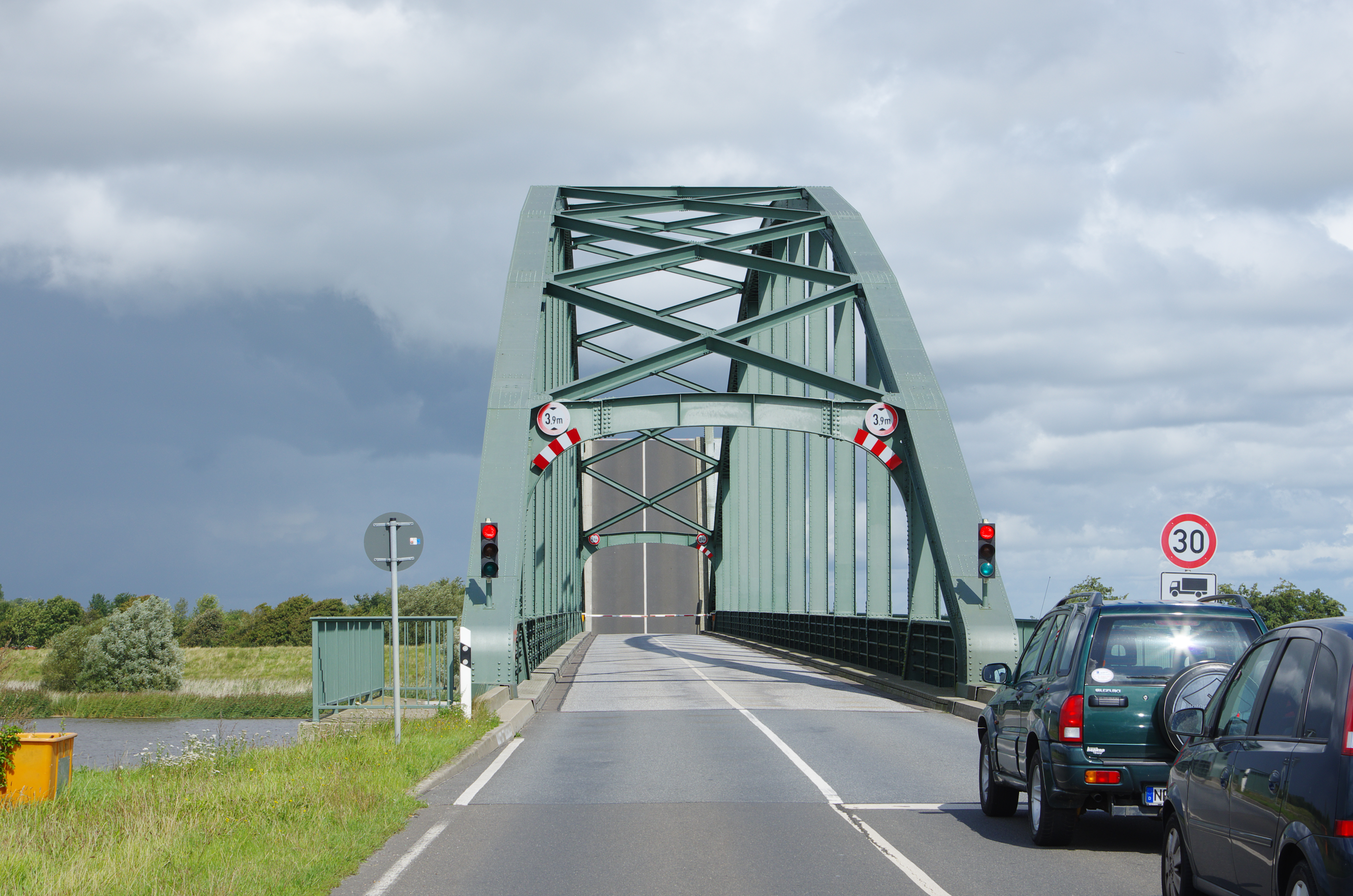 Eiderbrücke St. Annen - Friedrichstadt IMGP4613 smial wp