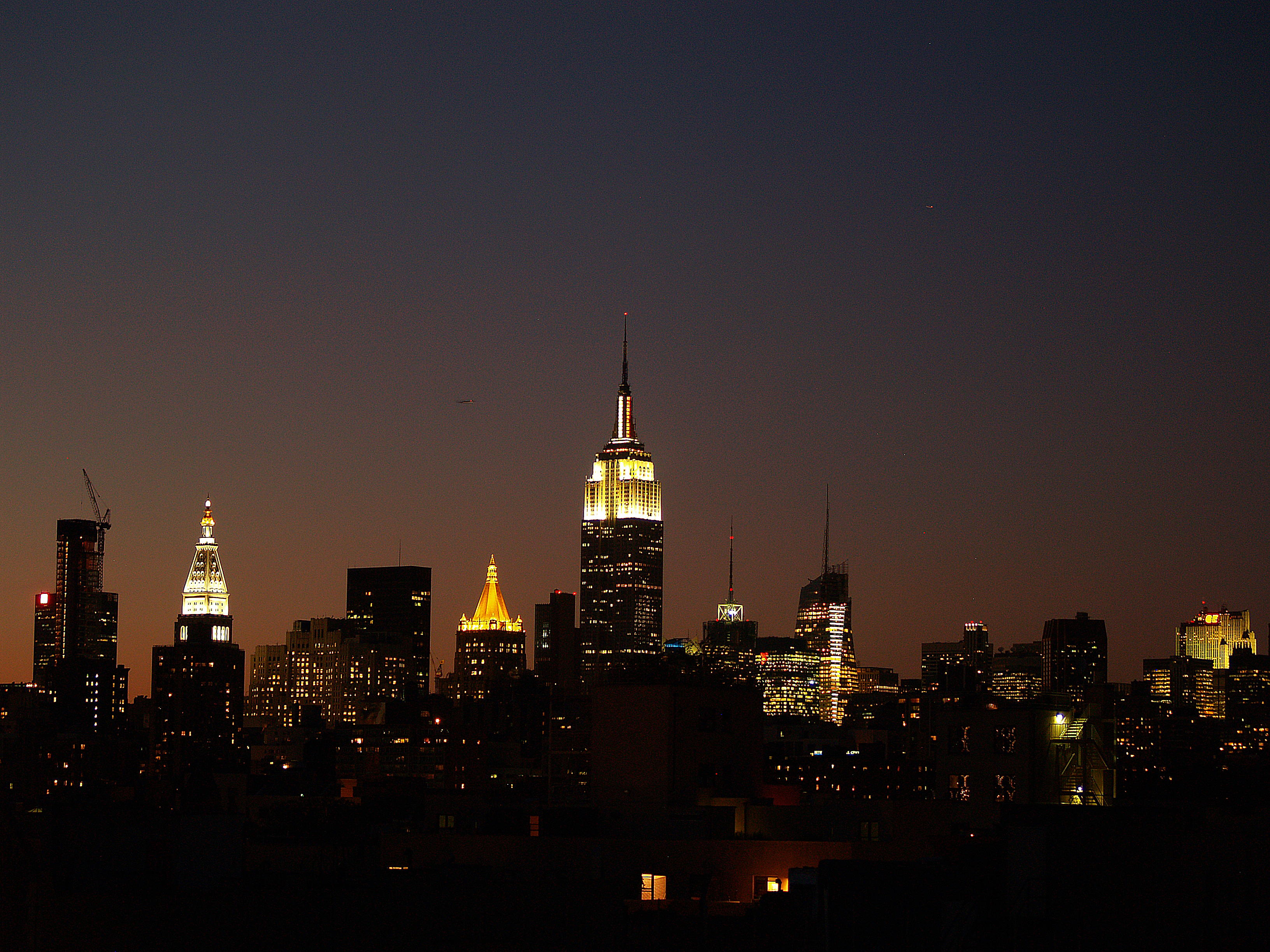 Empire State Building Cityscape at Dusk