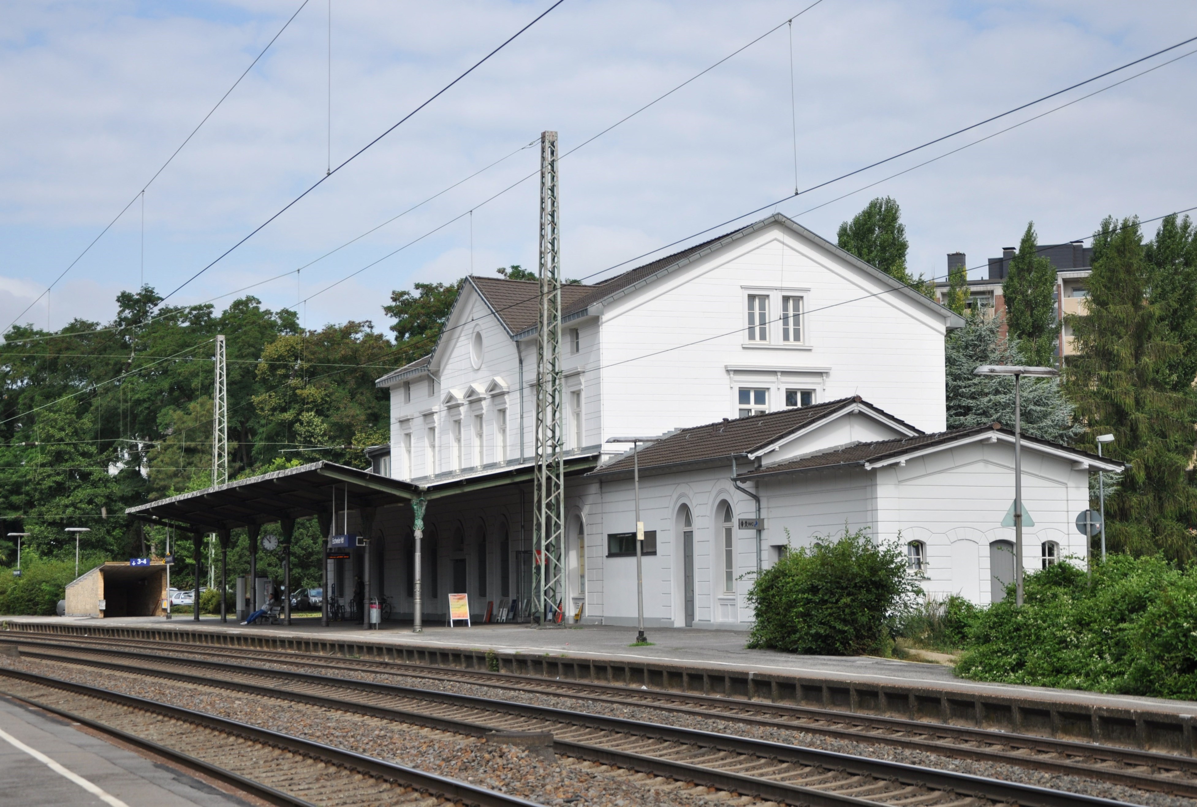 Eschweiler Hauptbahnhof Rückseite