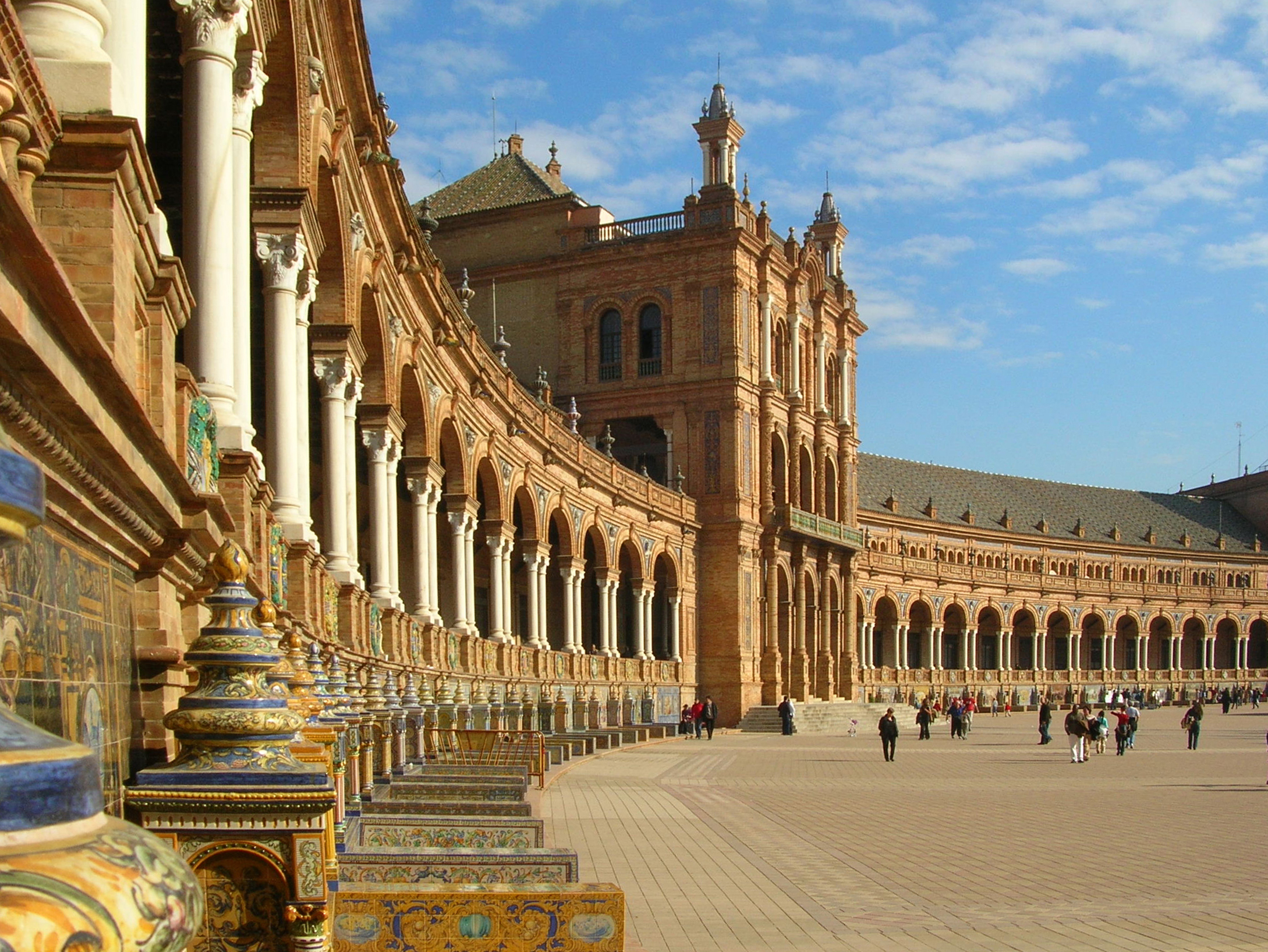 Espagne Séville Place d'Espagne