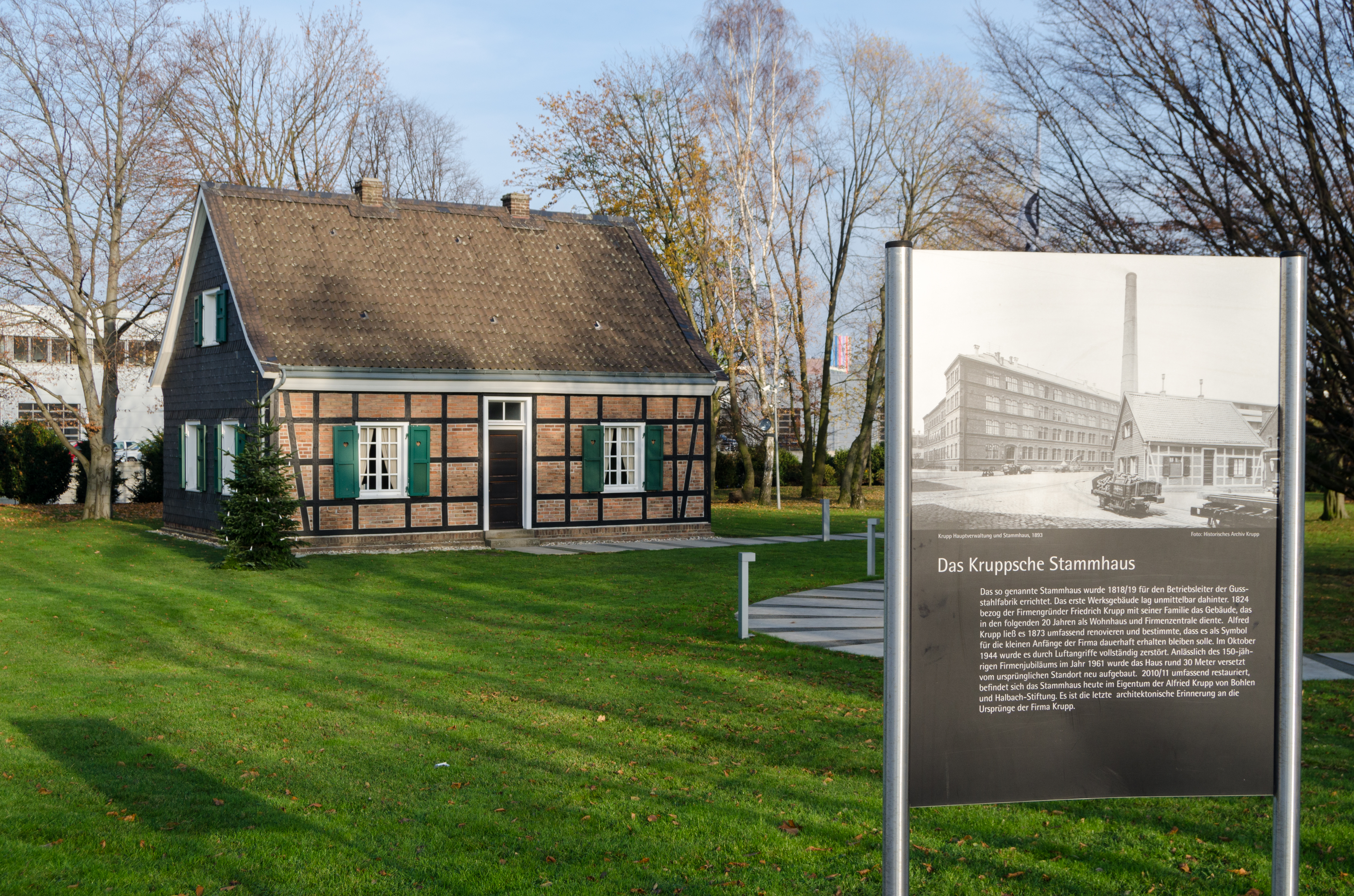 Essen, Stammhaus Krupp, 2014-11 CN-01