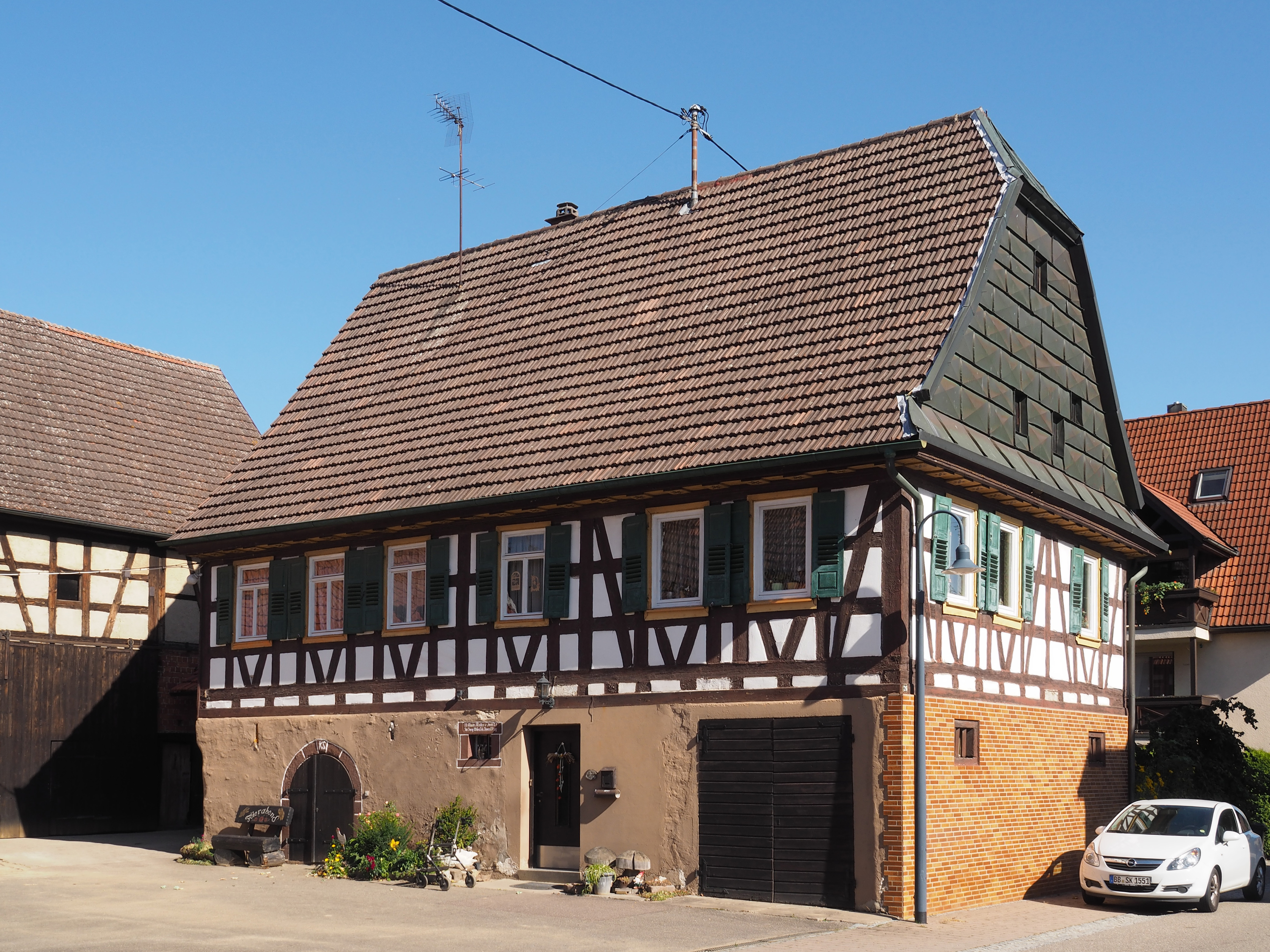 Fachwerkhaus Hauptstrasse Perouse