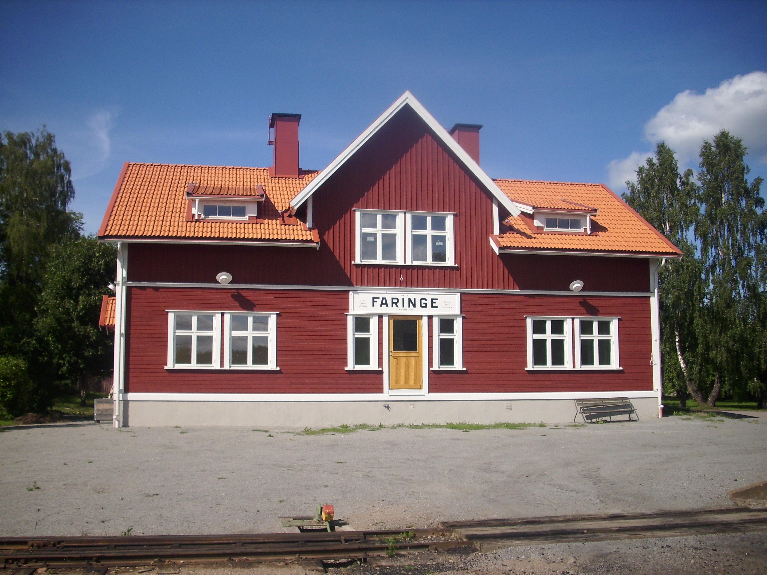Faringe Stationsbyggnad - panoramio