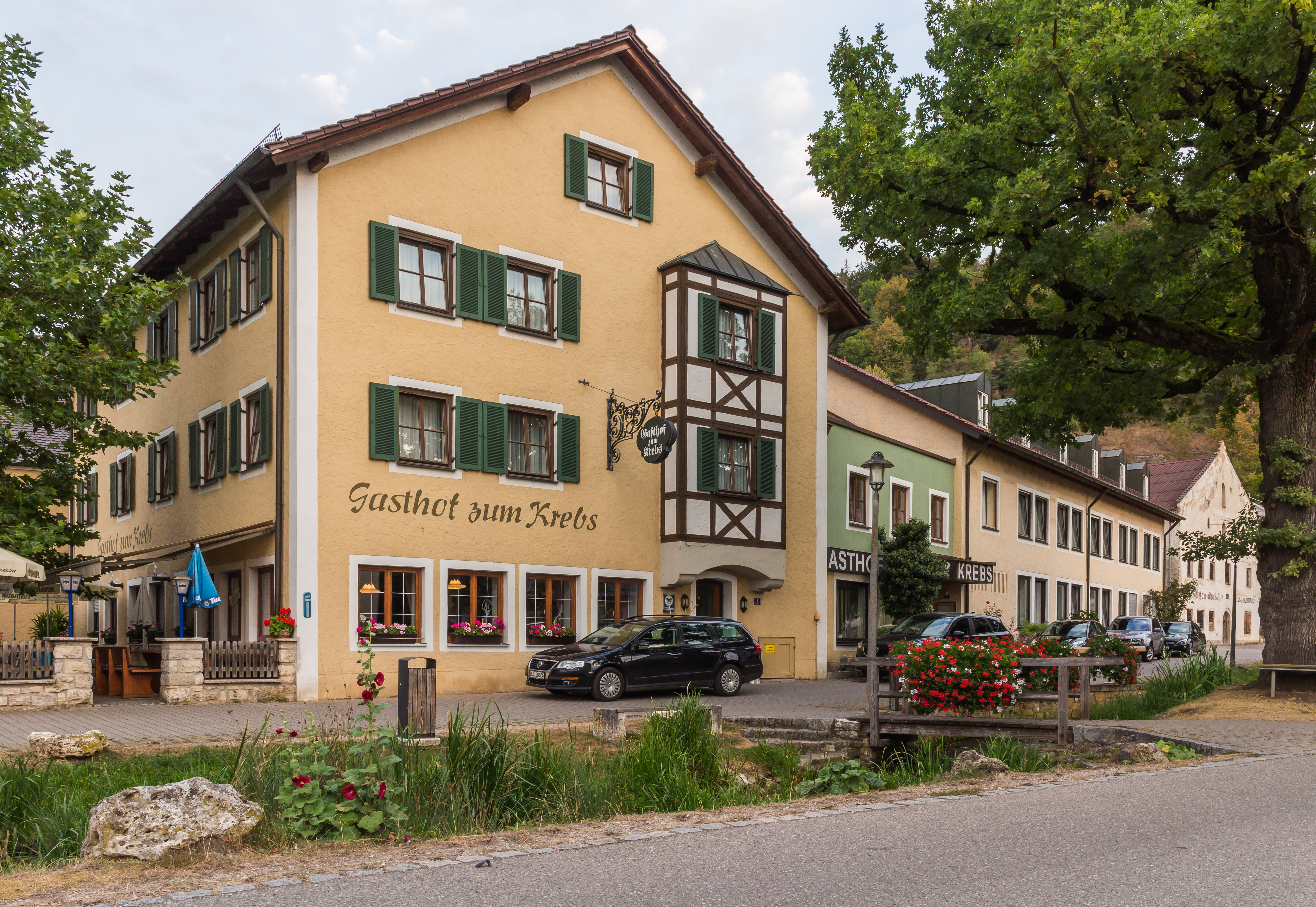 Gasthof zum Krebs. Locatie Kinding Opper-Beieren Duitsland 01