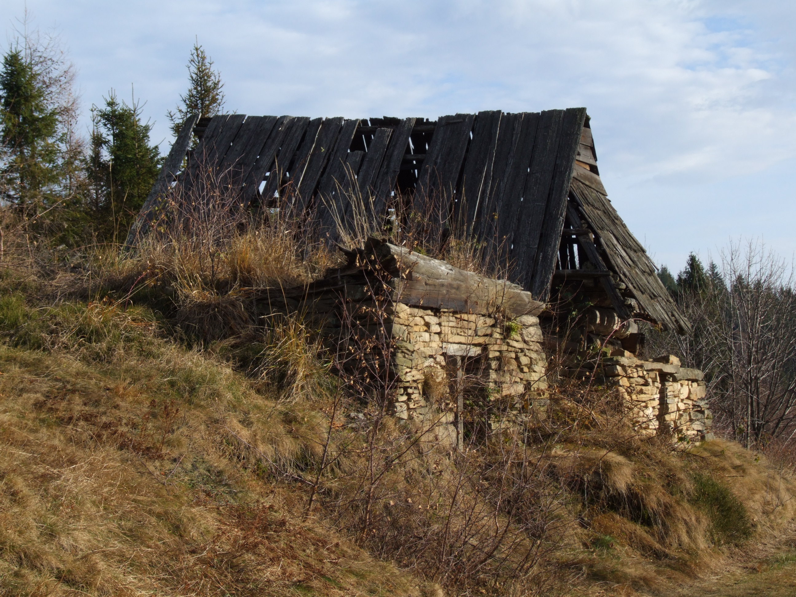 Gibasy - ruiny