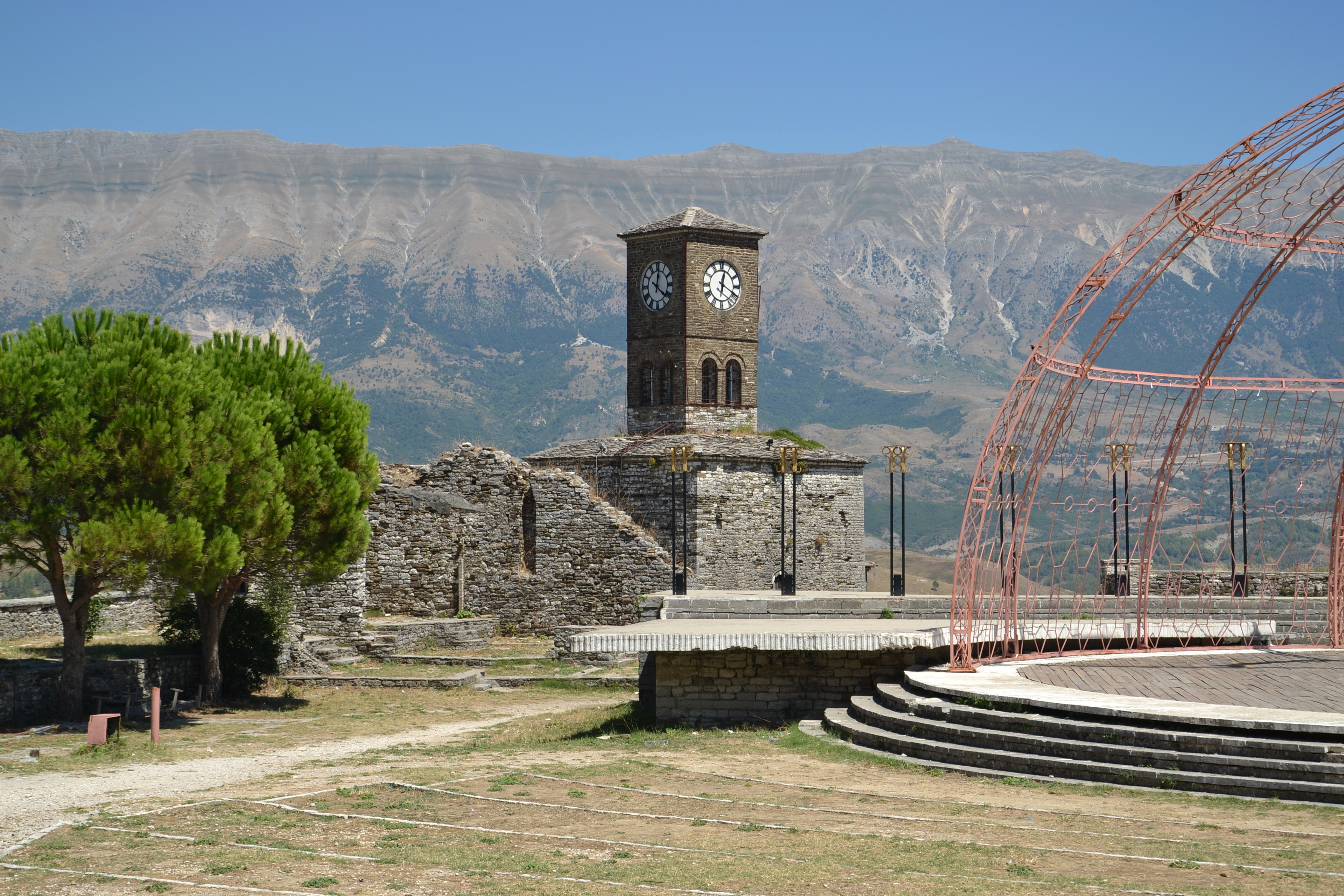 Gjirokastër Castle (by Pudelek) 4 - Clock Tower