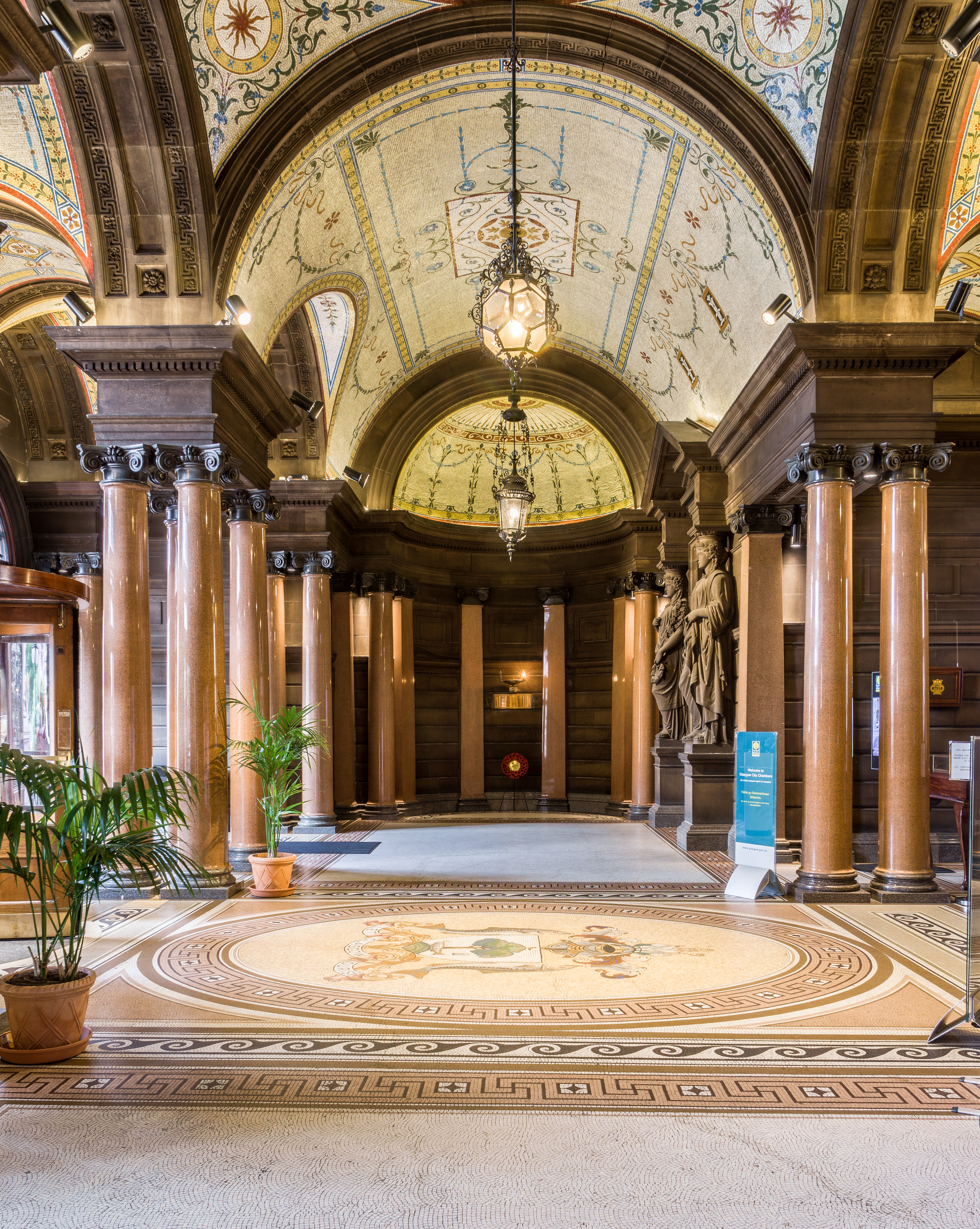 Glasgow City Chambers - Ground Floor Entrance