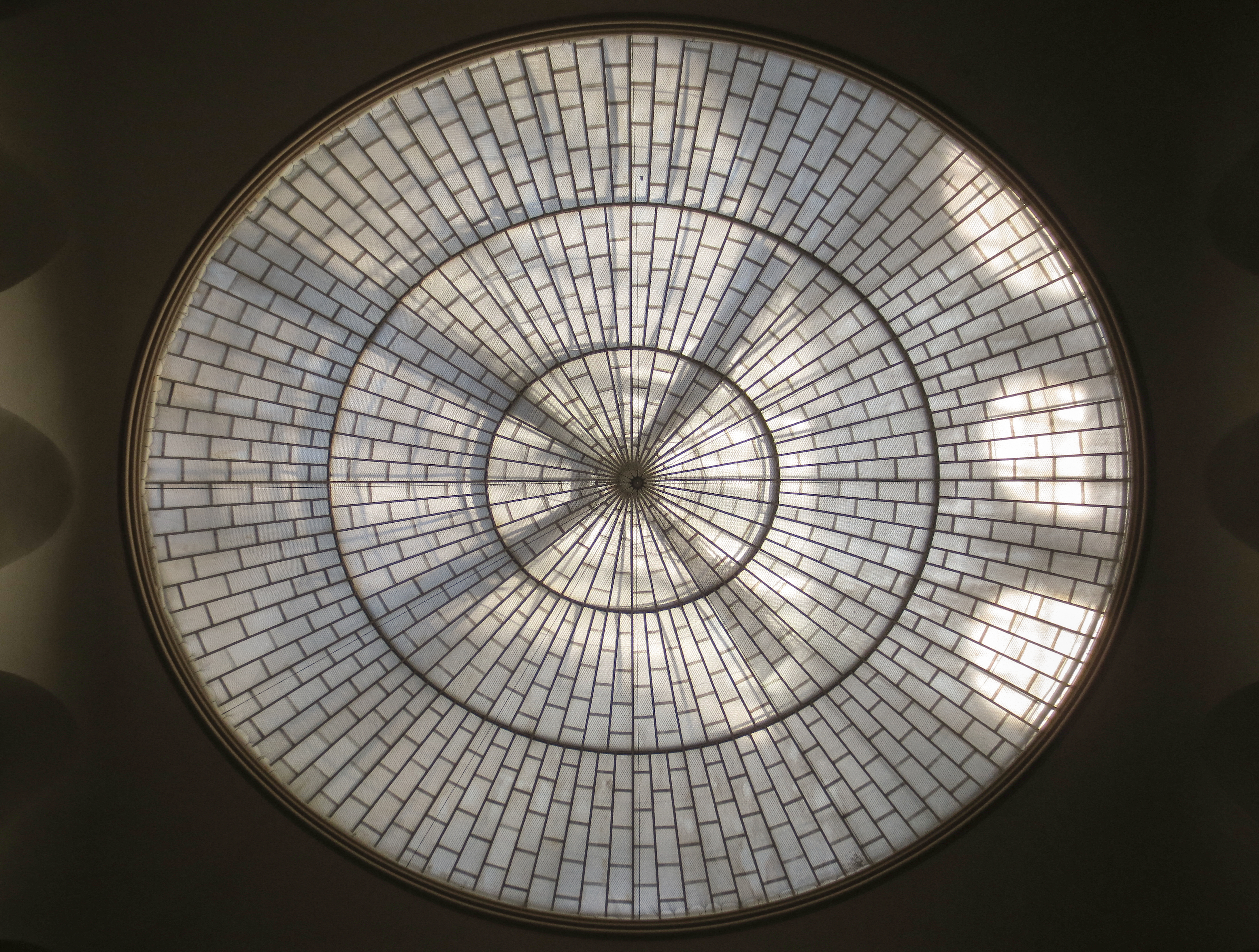 Glaskuppel im Justizpalast