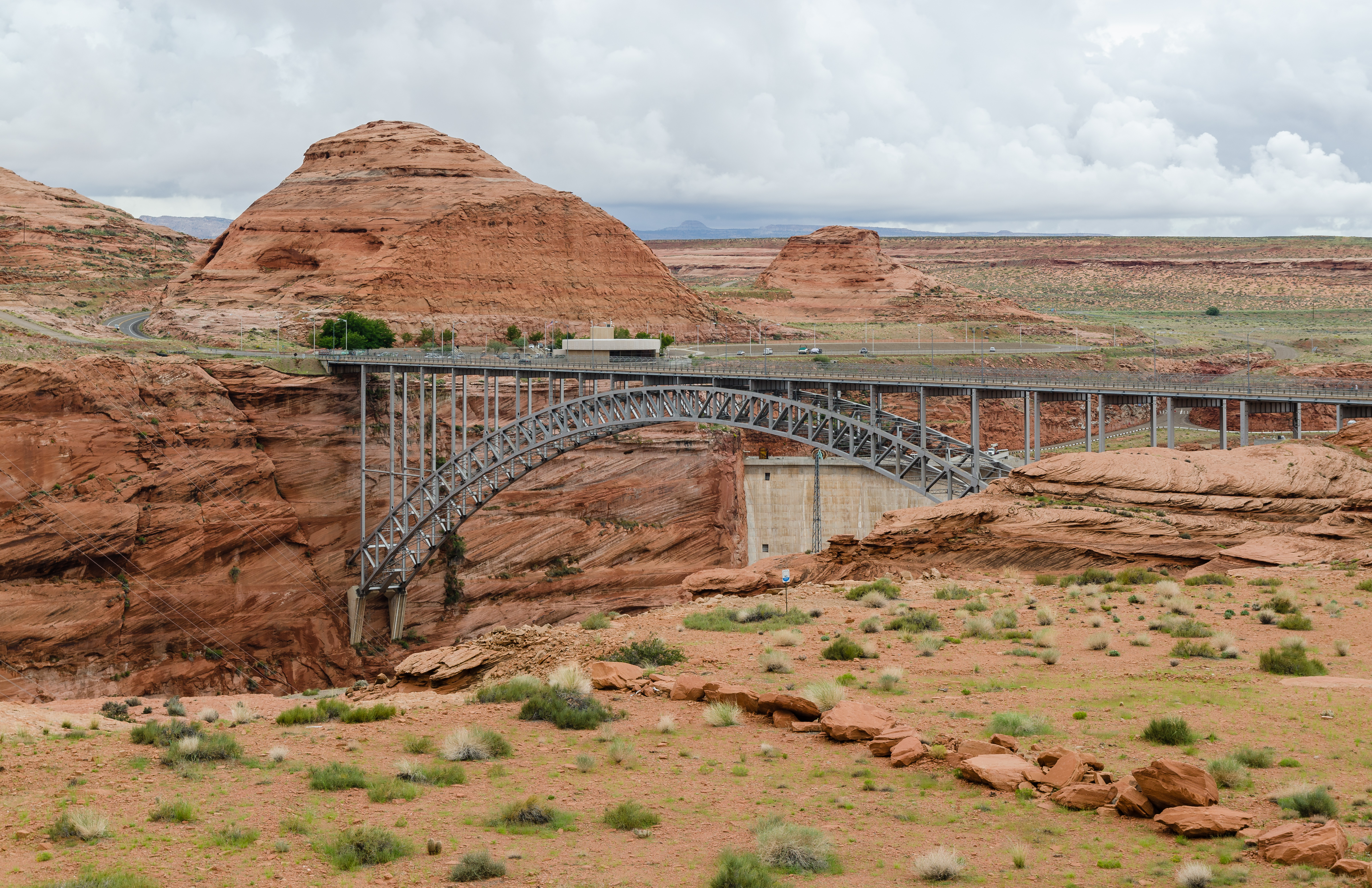 Glen Canyon Dam Bridge 01 2013