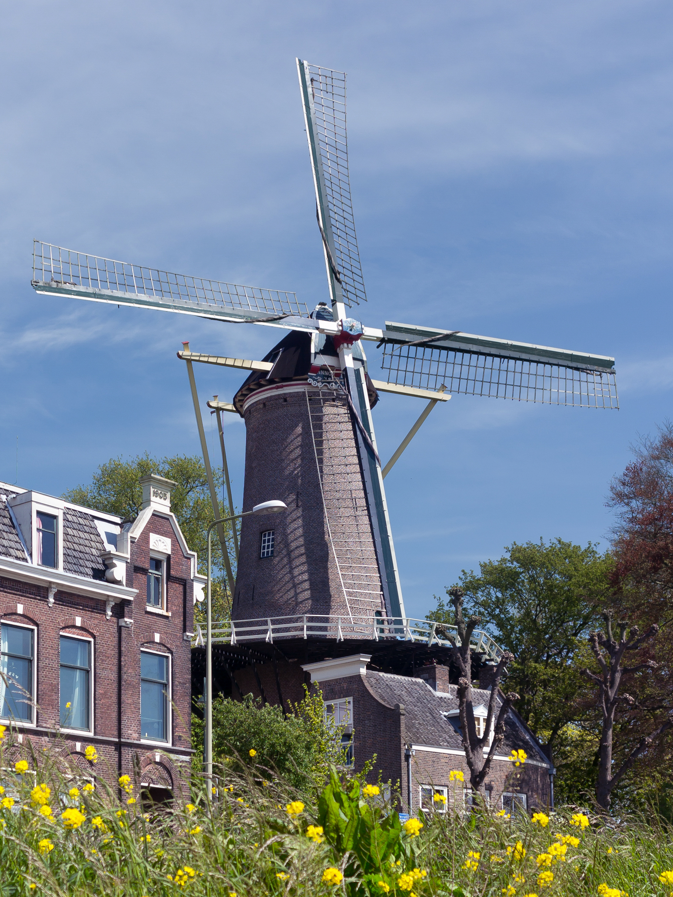 Gouda, molen 't Slot RM16919 foto10 2017-04-30 12.35