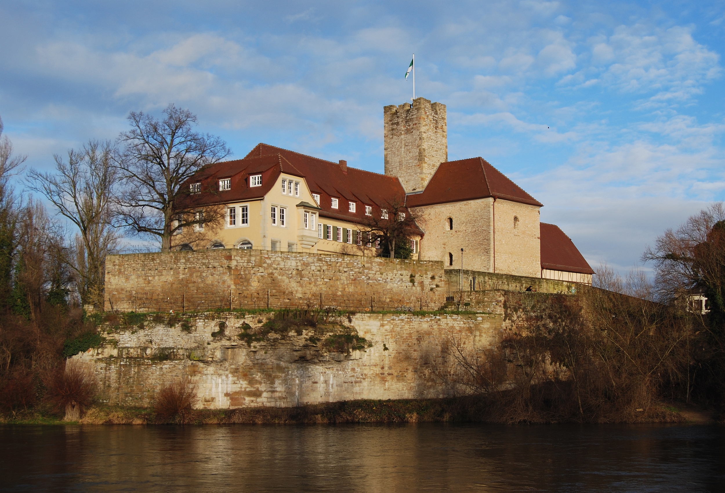 Grafenburg Lauffen am Neckar Januar 2016