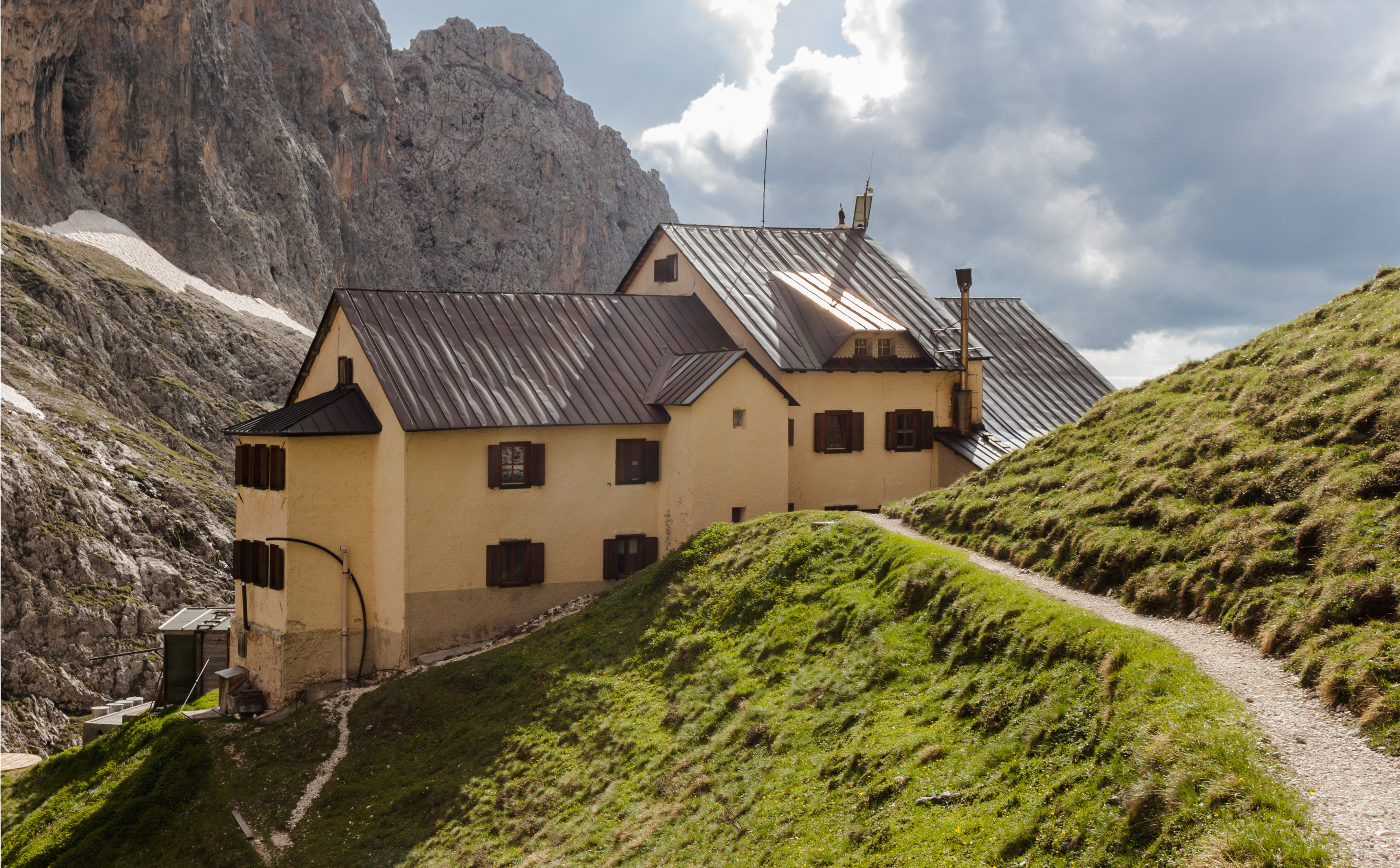 Grasleitenhütte Rückseite