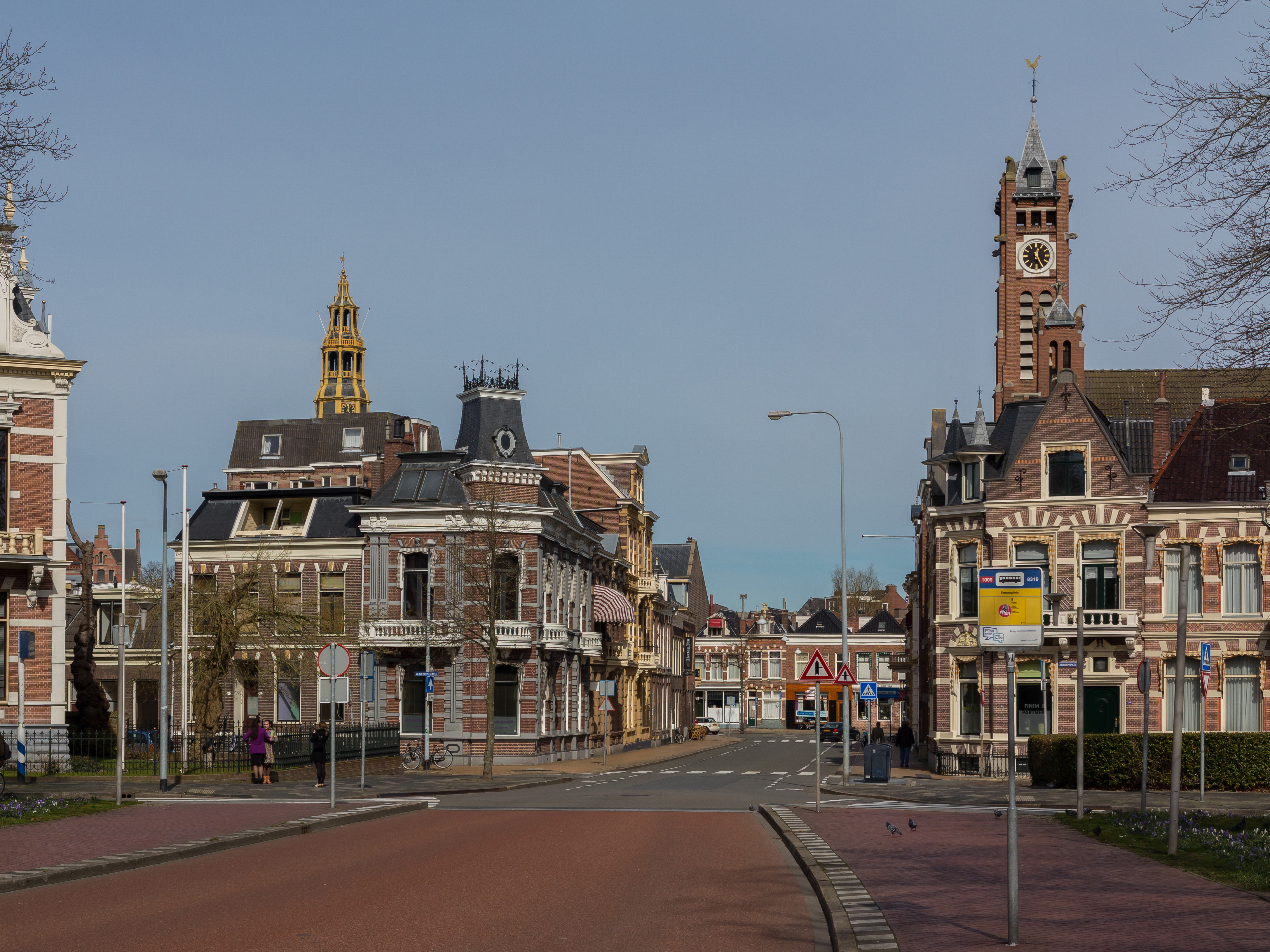 Groningen, straatzicht, Stationsstraat foto4 2015-03-22 12.22