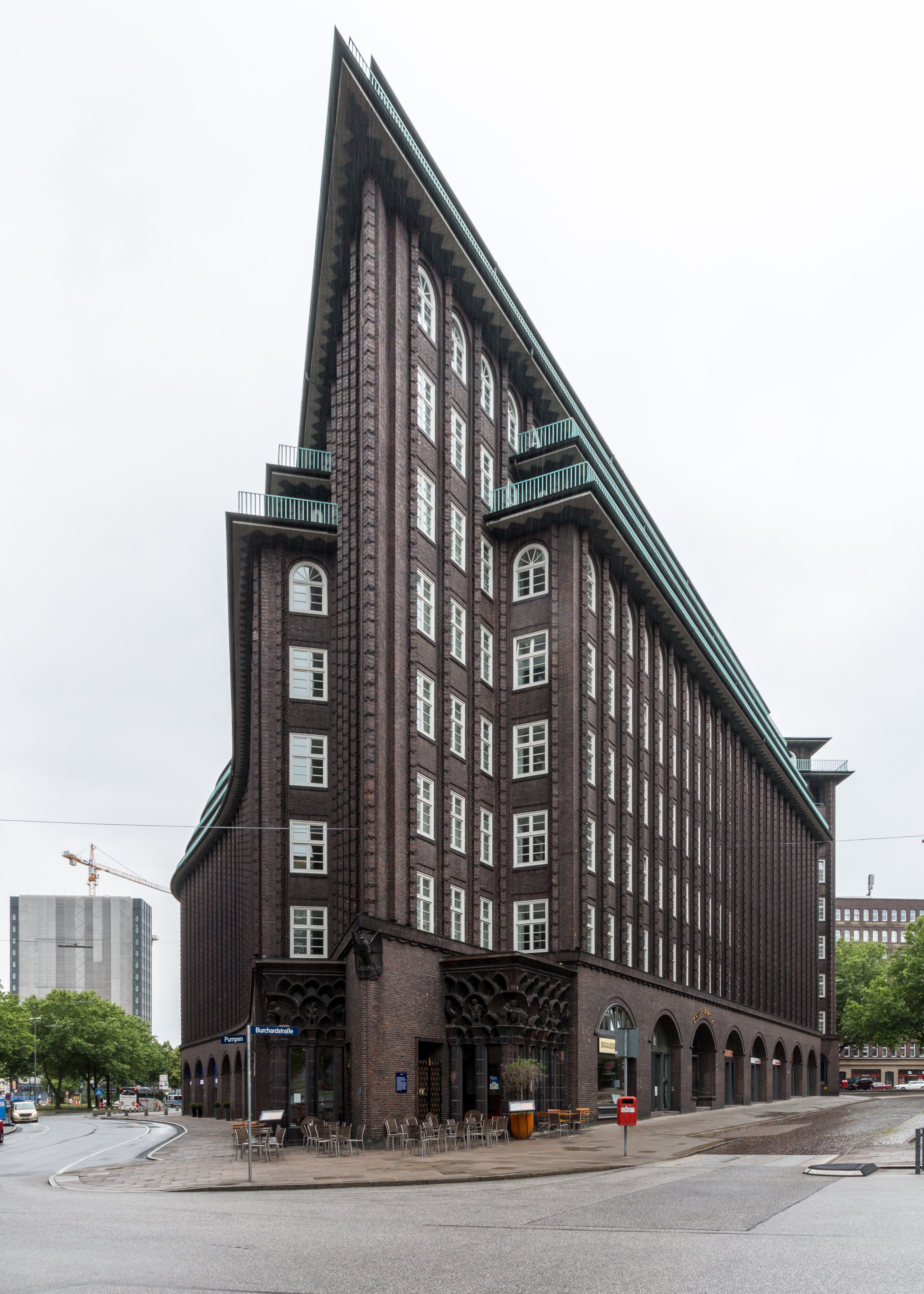 Hamburg, Kontorhausviertel, Chilehaus -- 2016 -- 3397