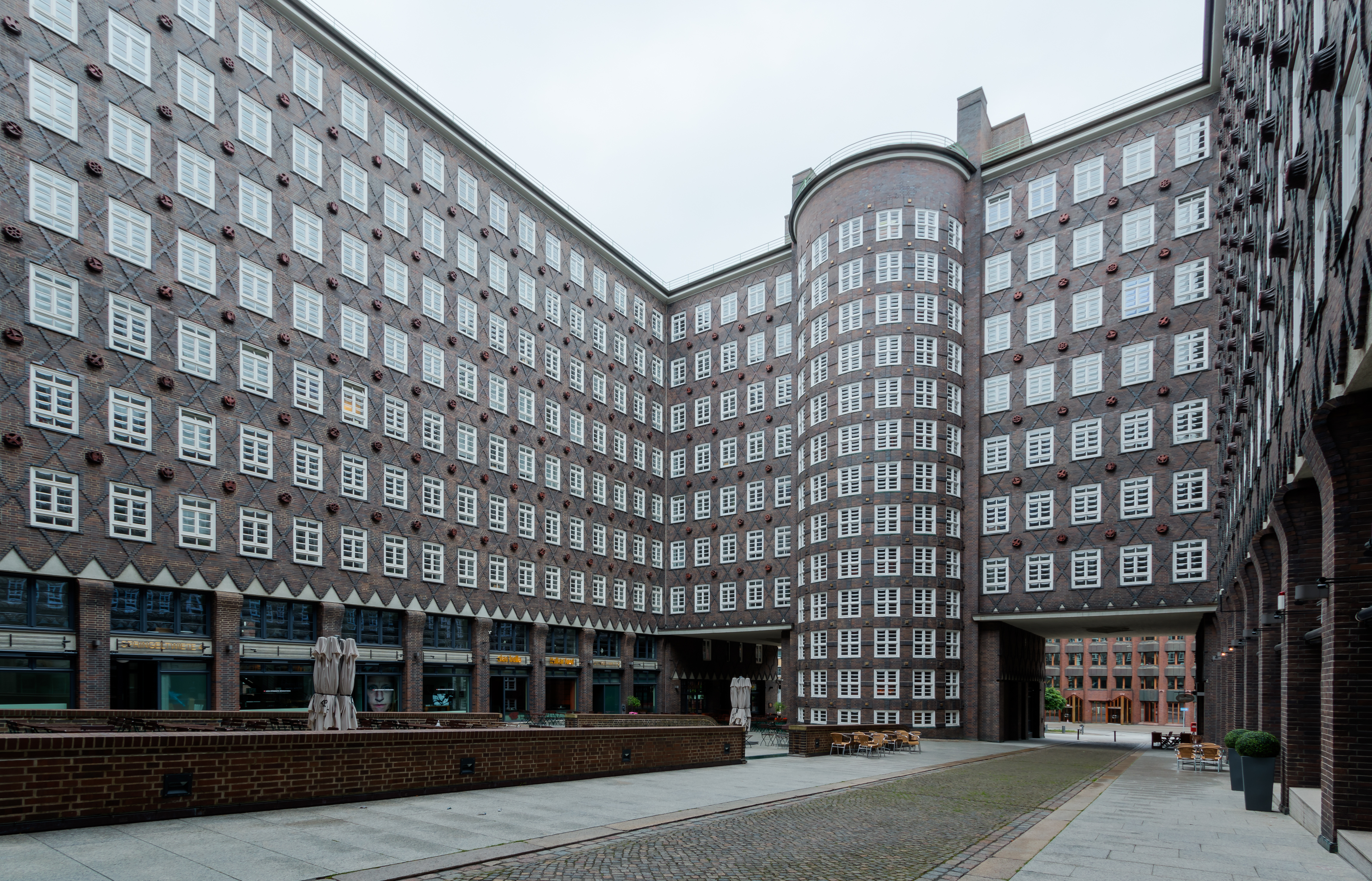 Hamburg, Kontorhausviertel, Sprinkenhof -- 2016 -- 3354-60