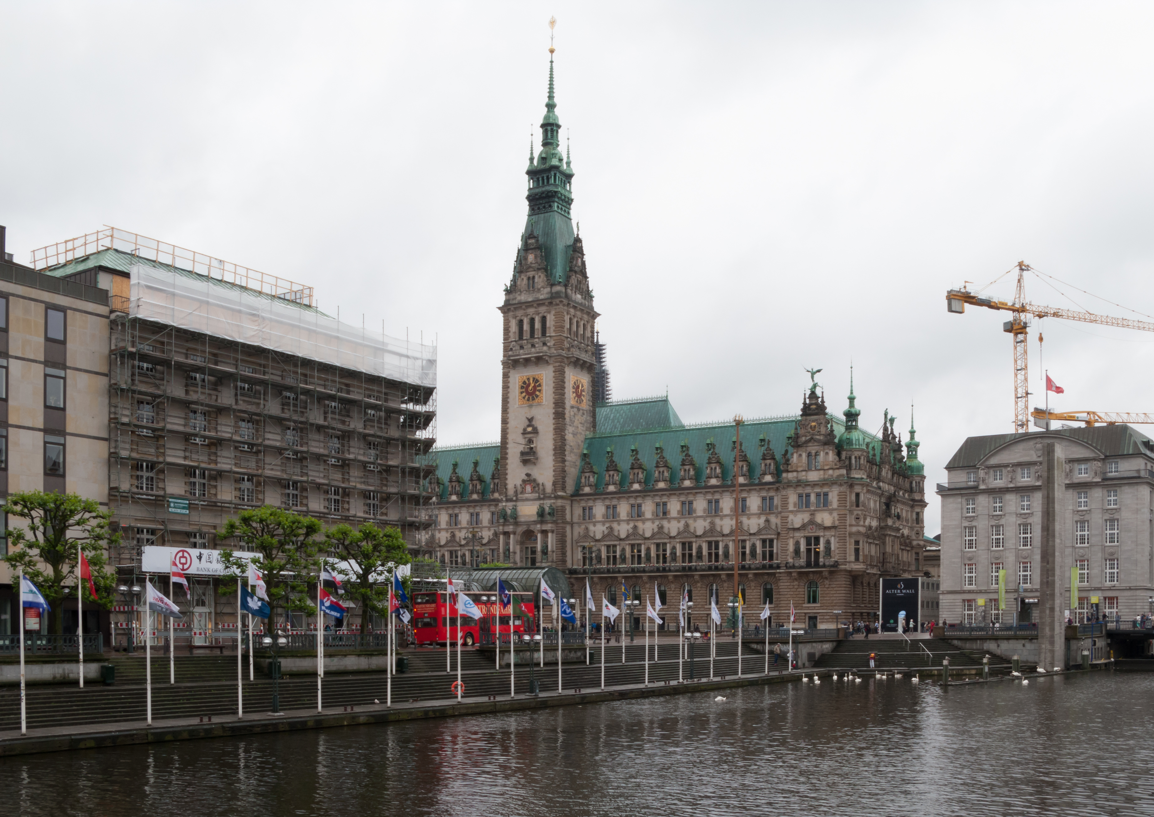 Hamburg, Rathaus -- 2016 -- 4175