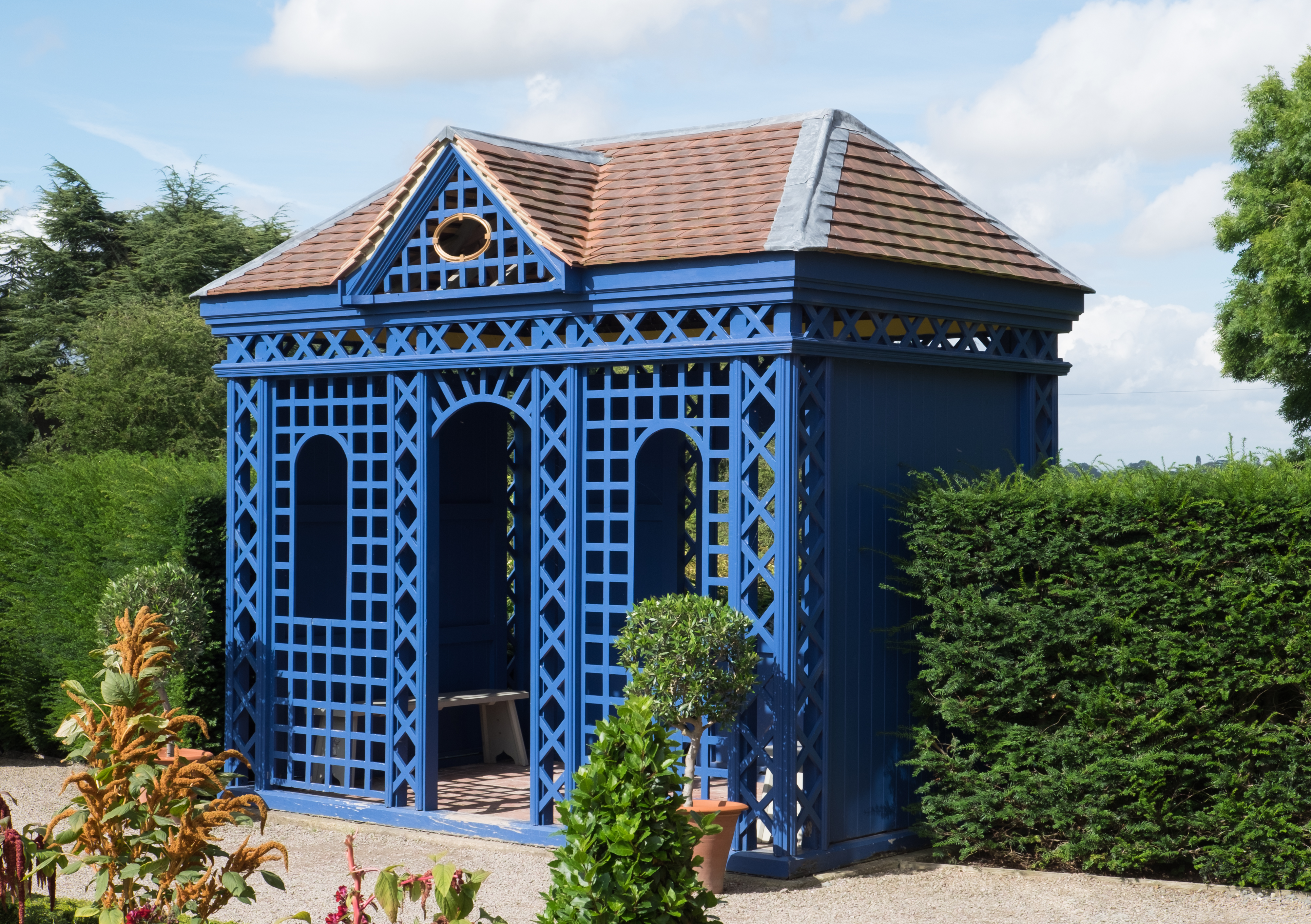 Hanbury Hall north summer house 2016