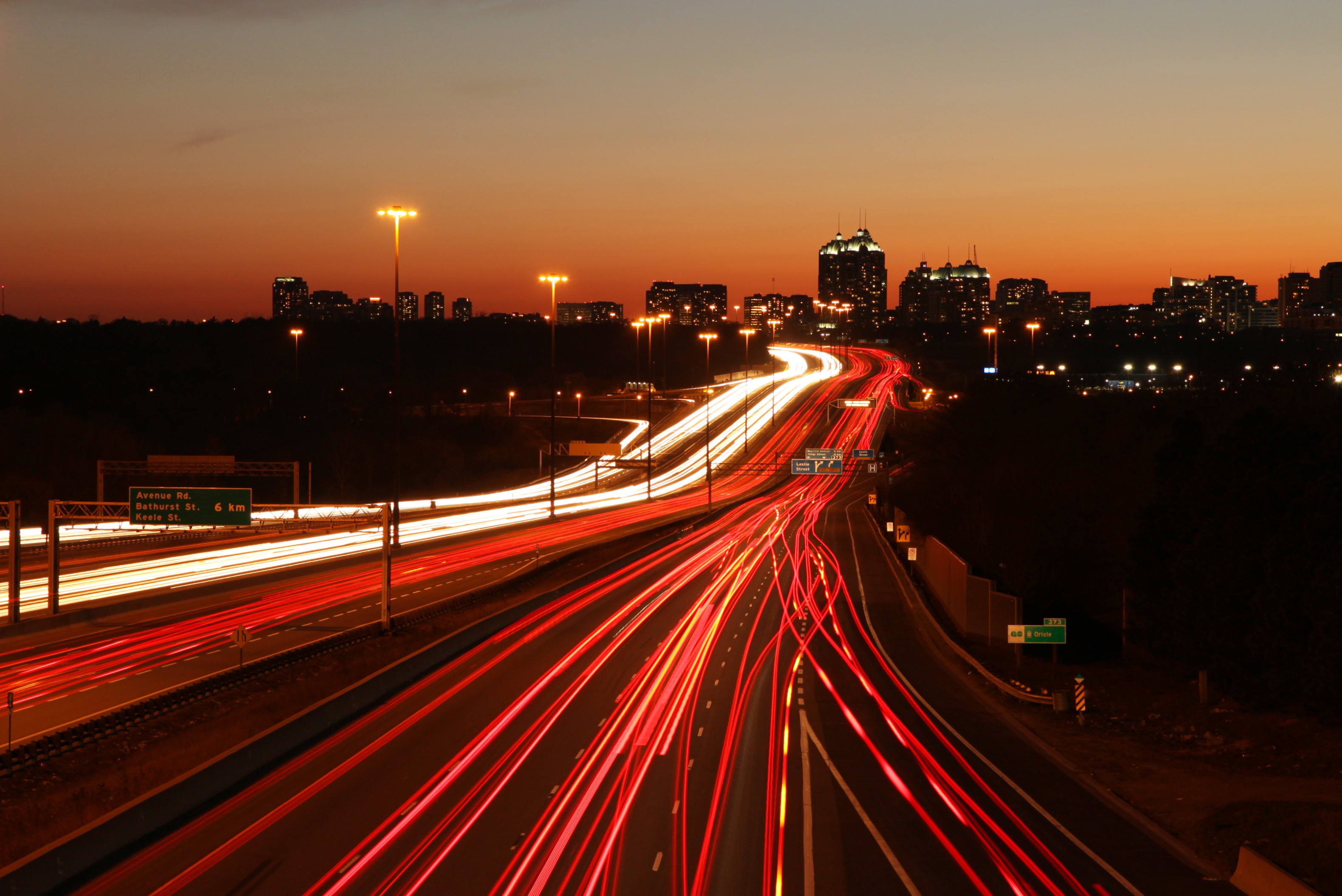 Highway 401 by 401-DVP
