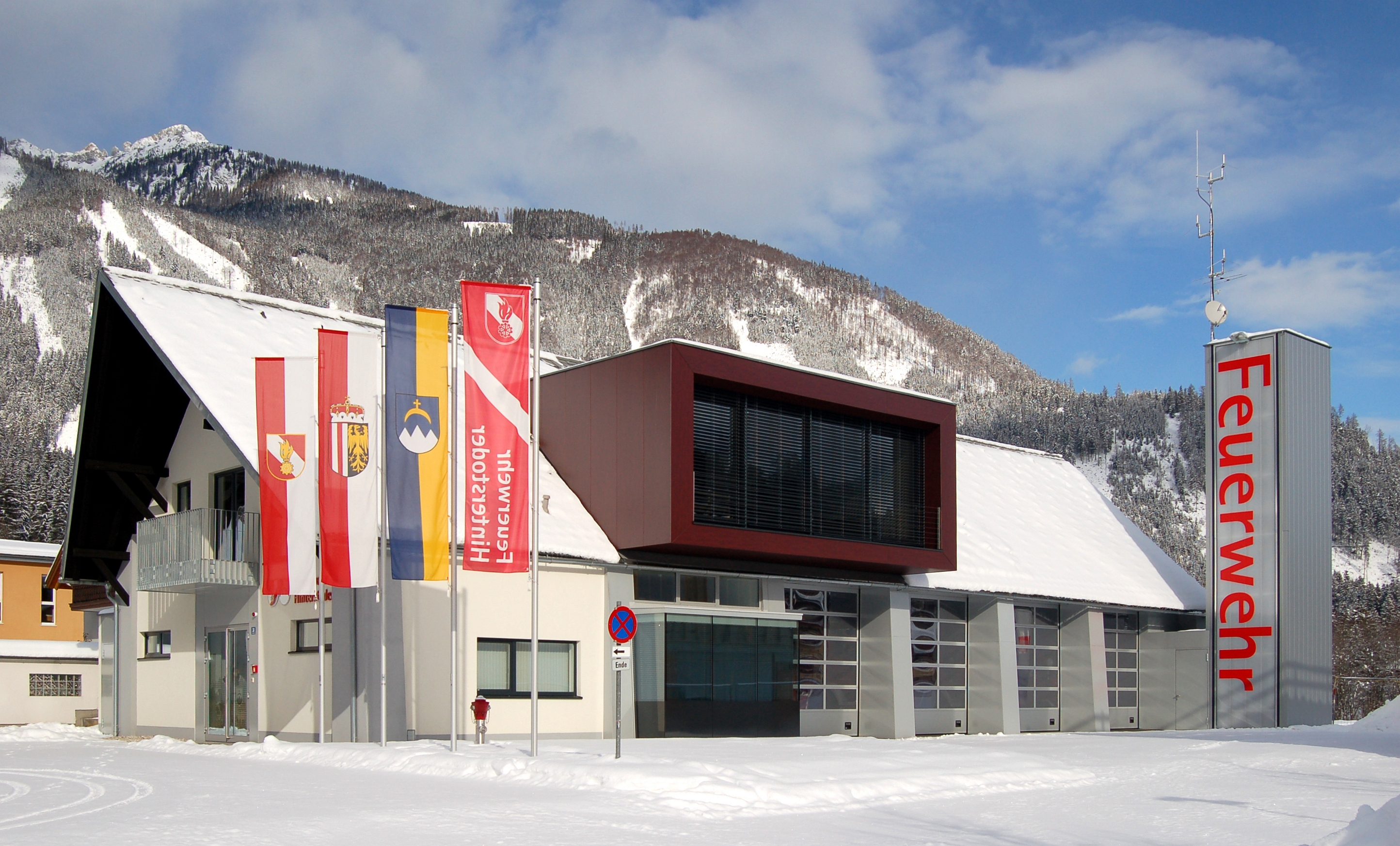 Hinterstoder, fire station