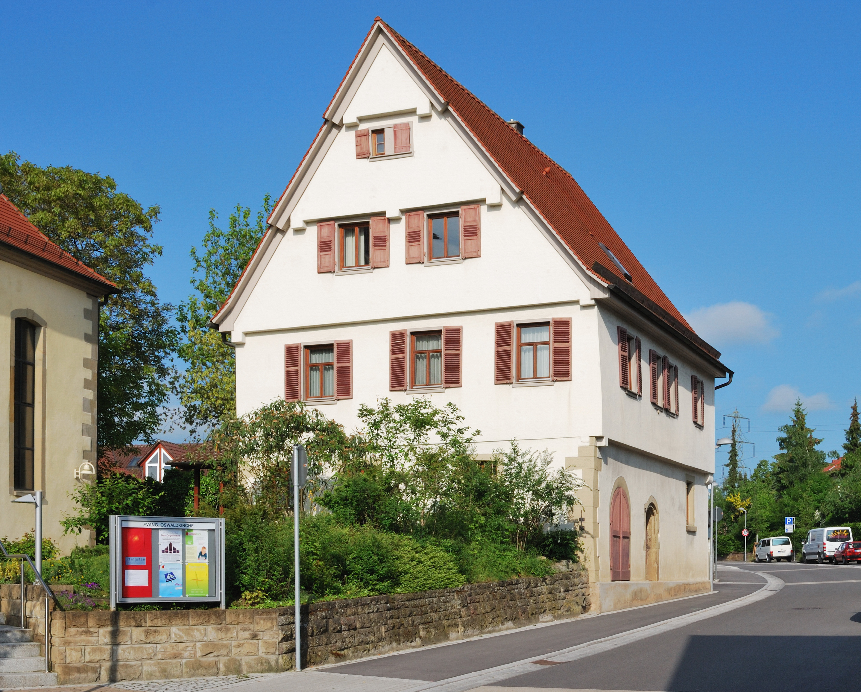 Hirschlanden Altes Pfarrhaus