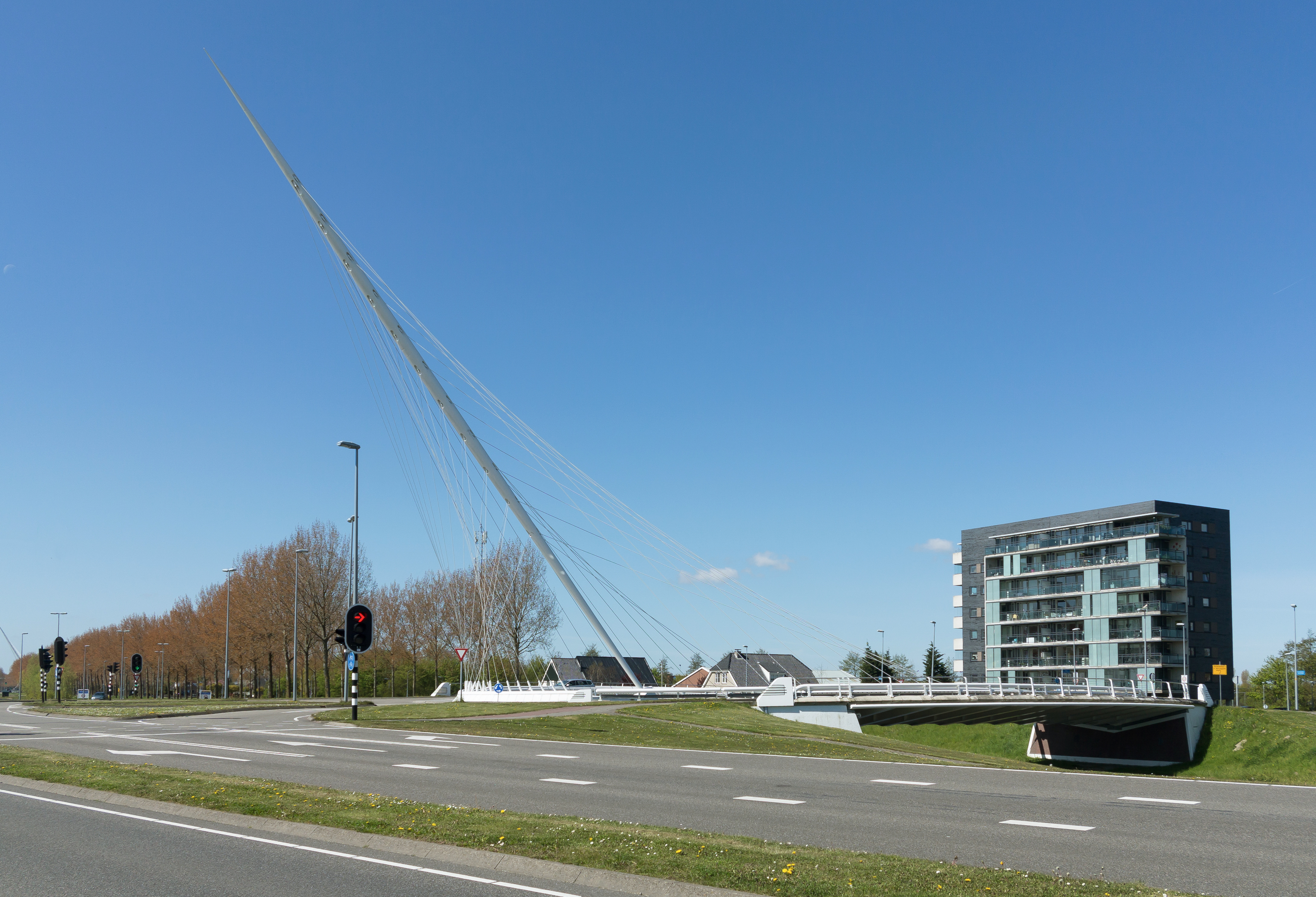 Hoofddorp, Calatravabrug de Luit foto11 2016-05-11 11.37