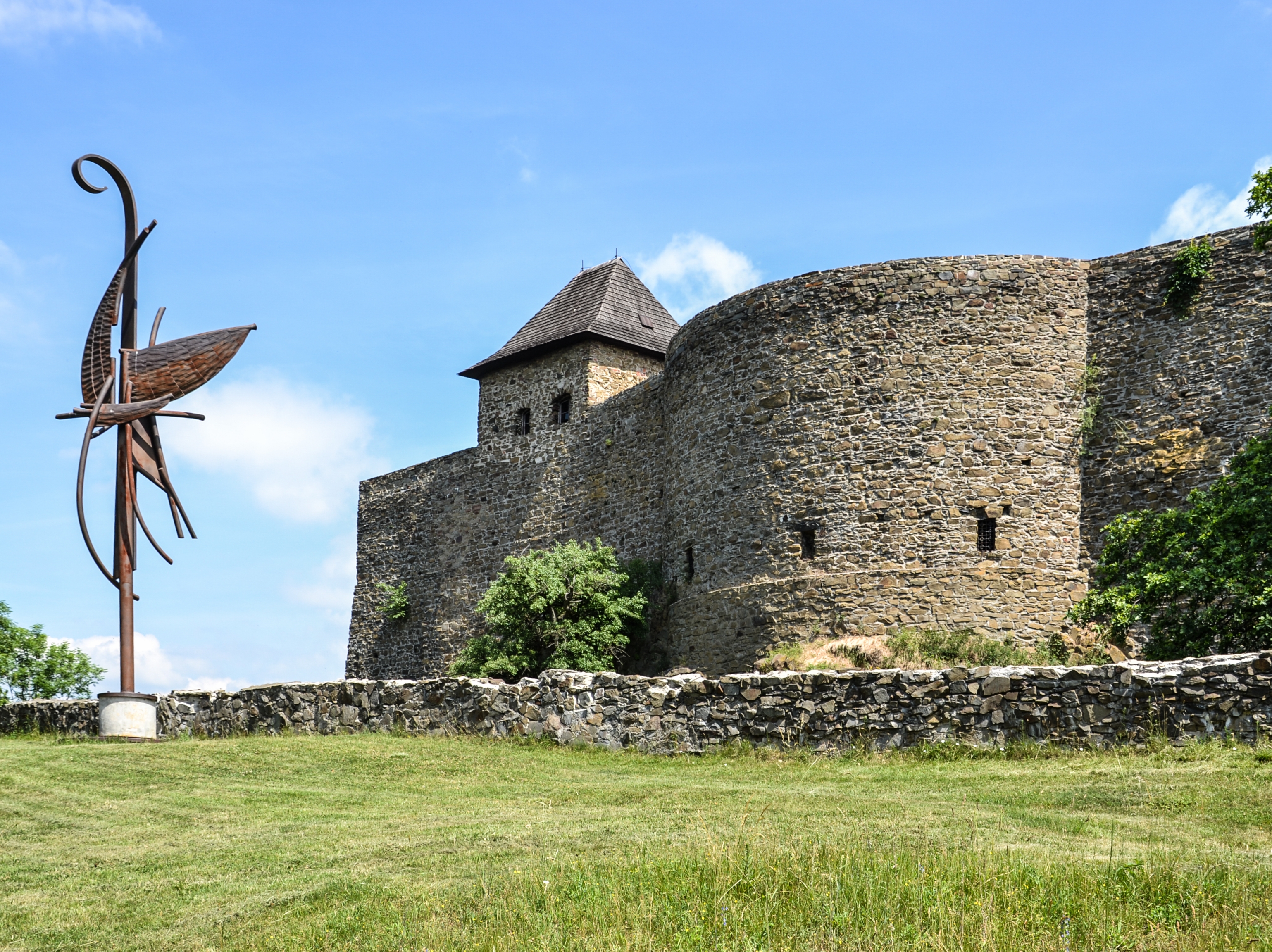 Hrad Helfštýn - vchod