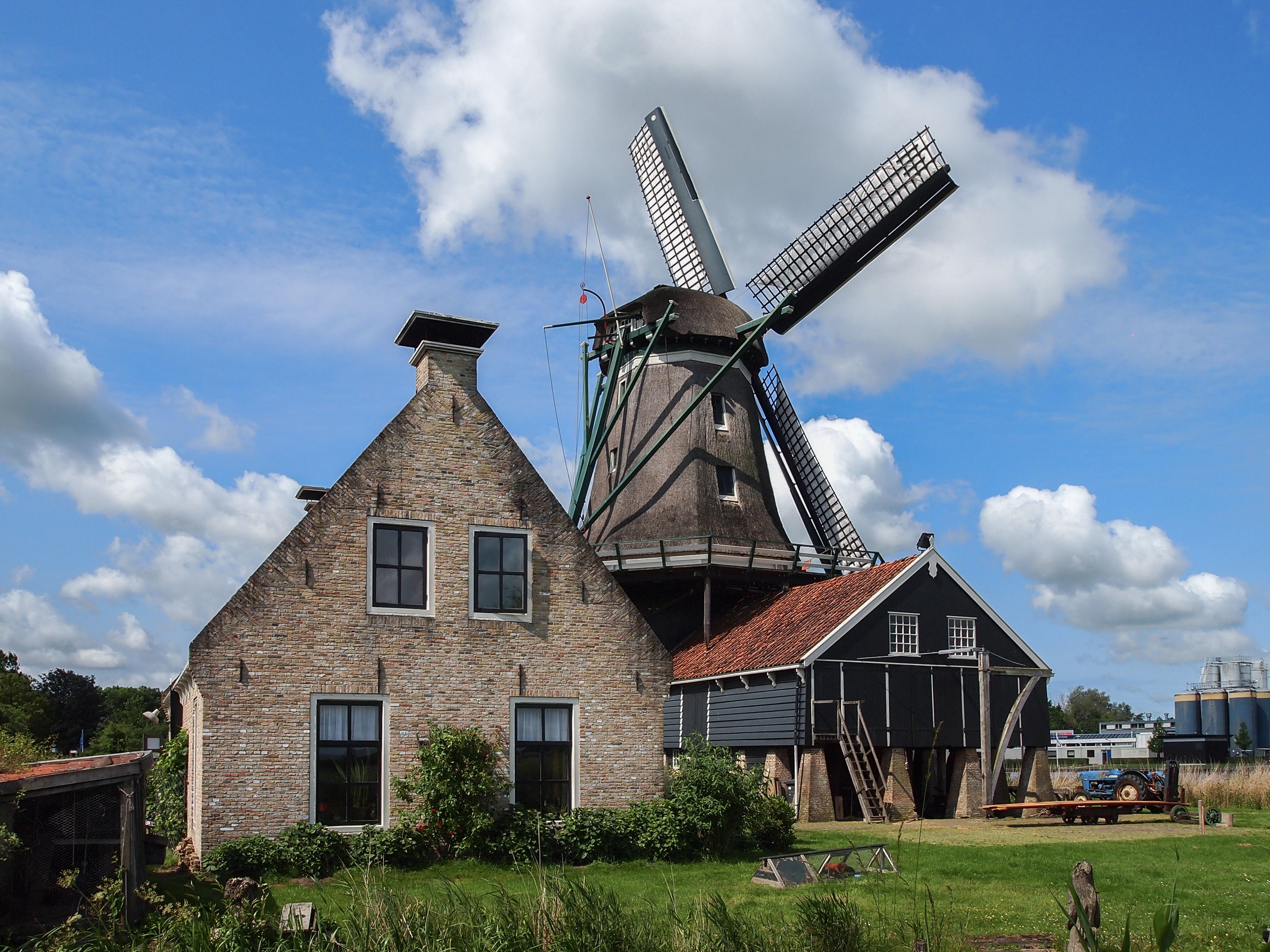 Industrie- en poldermolen de rat