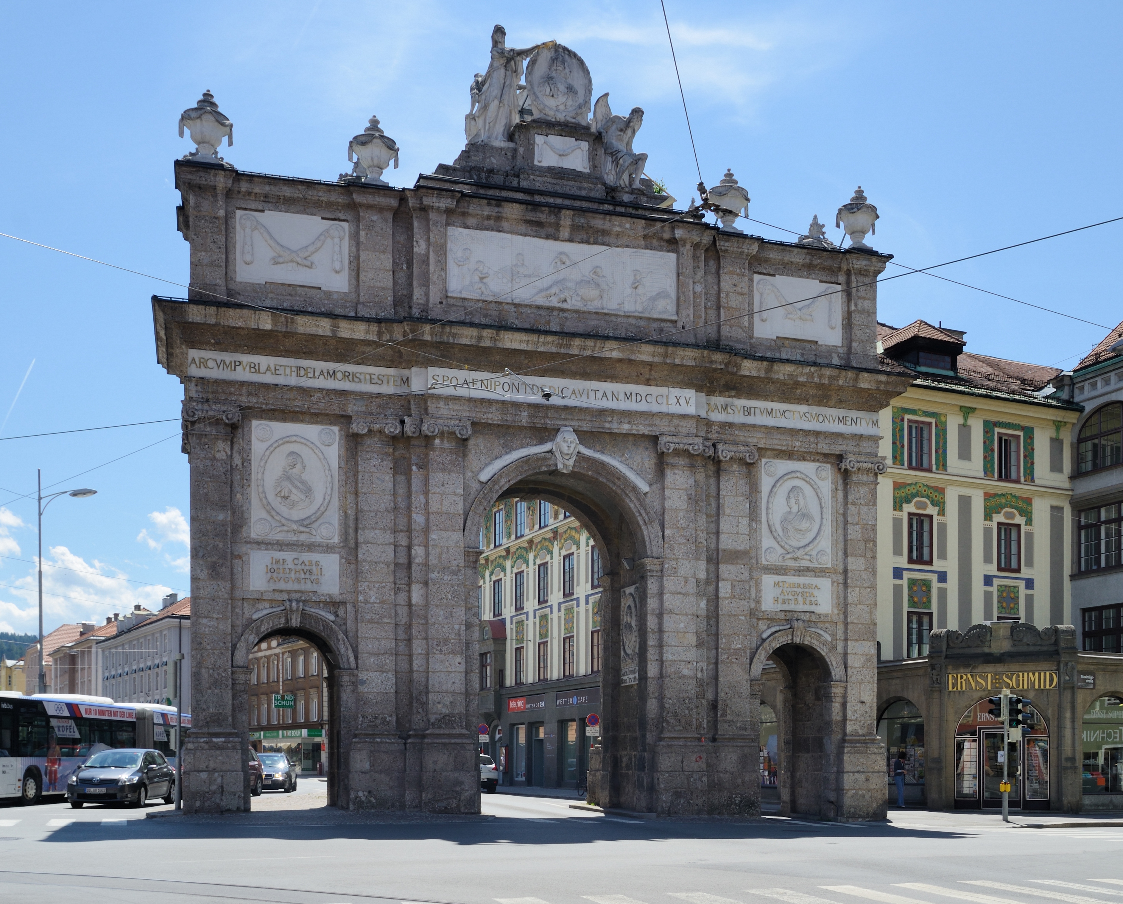 Innsbruck - Triumphpforte2