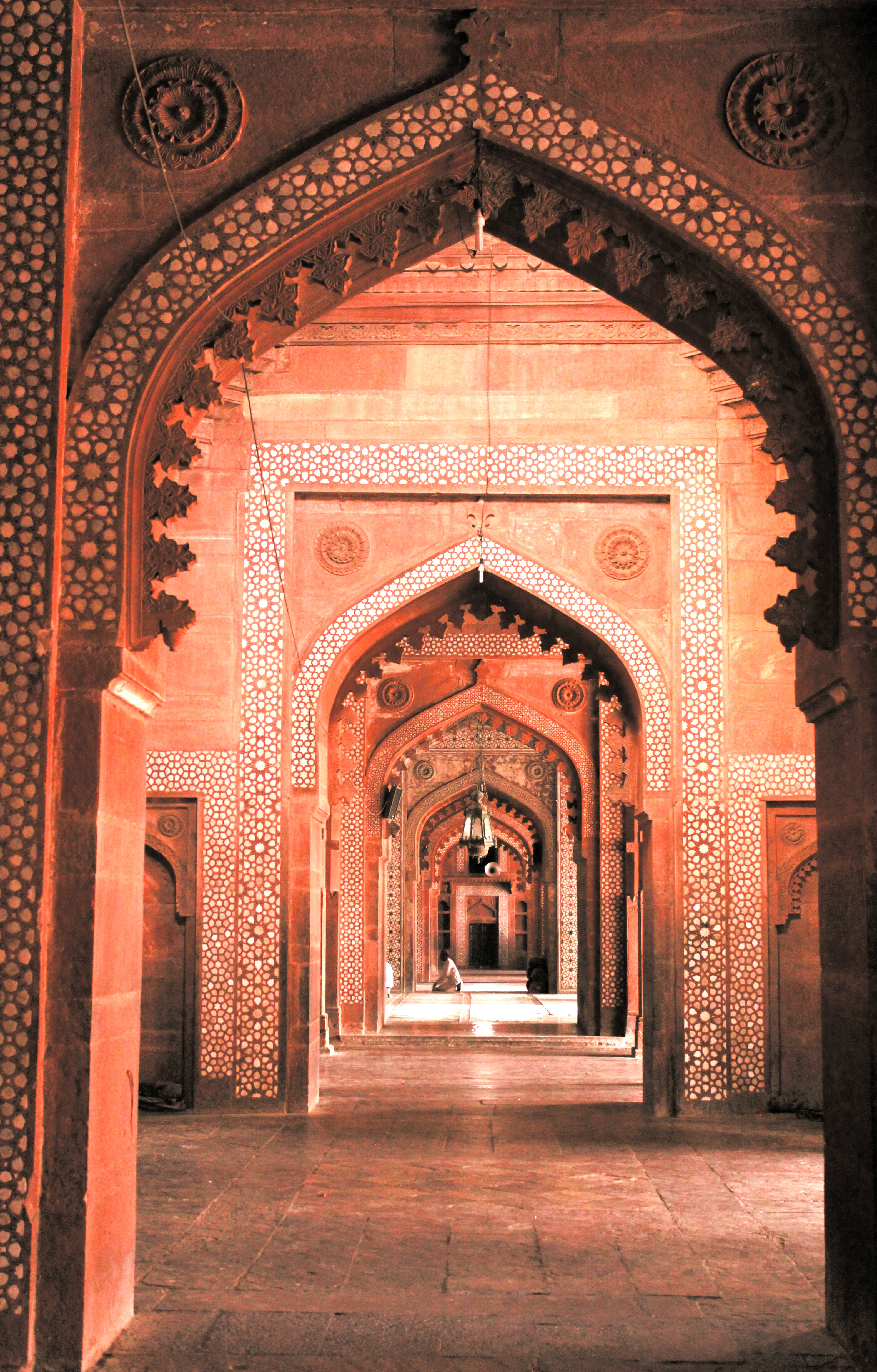 Insides of the Fatepur Shikri