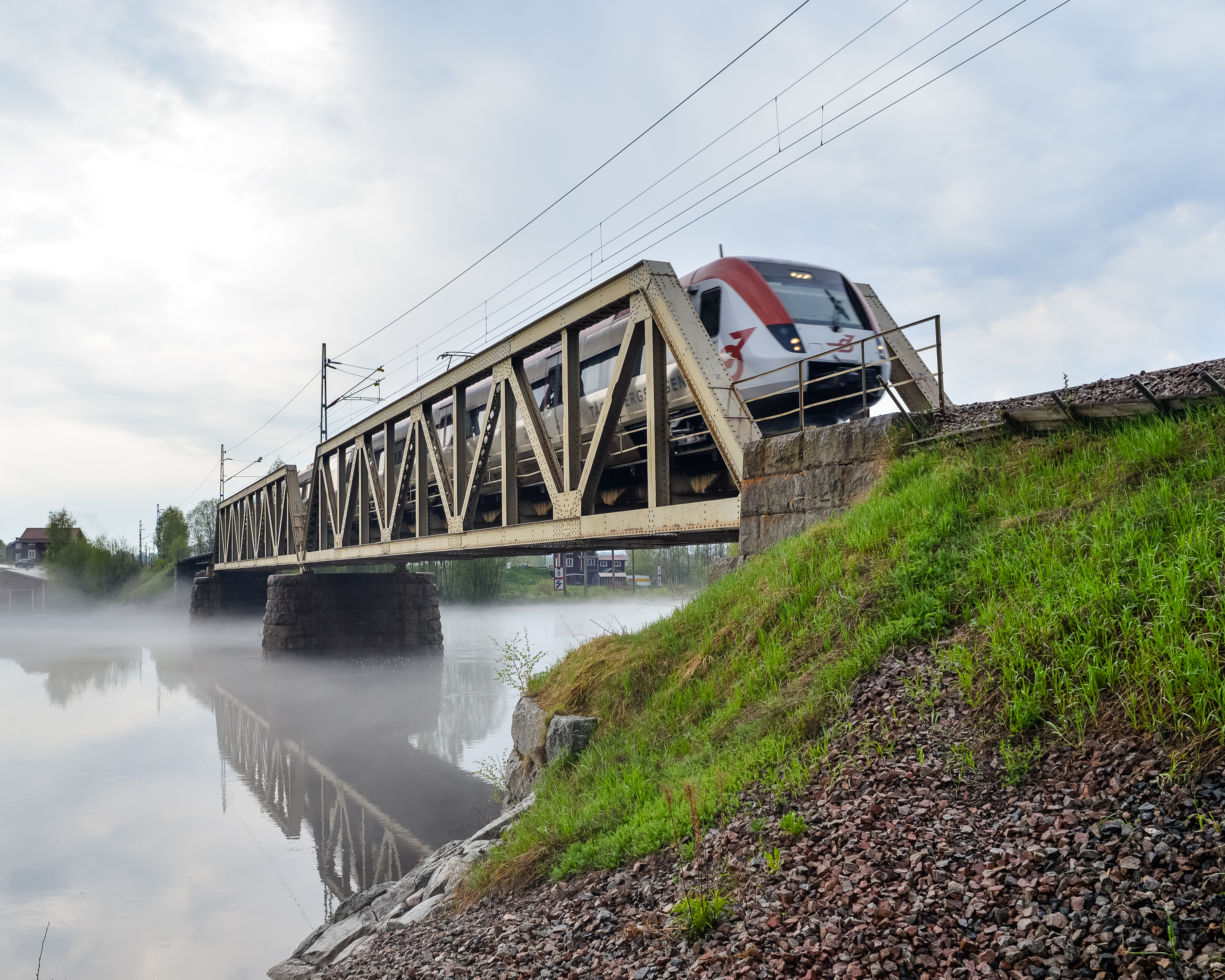 Järnvägsbro Leksand May 2018 04