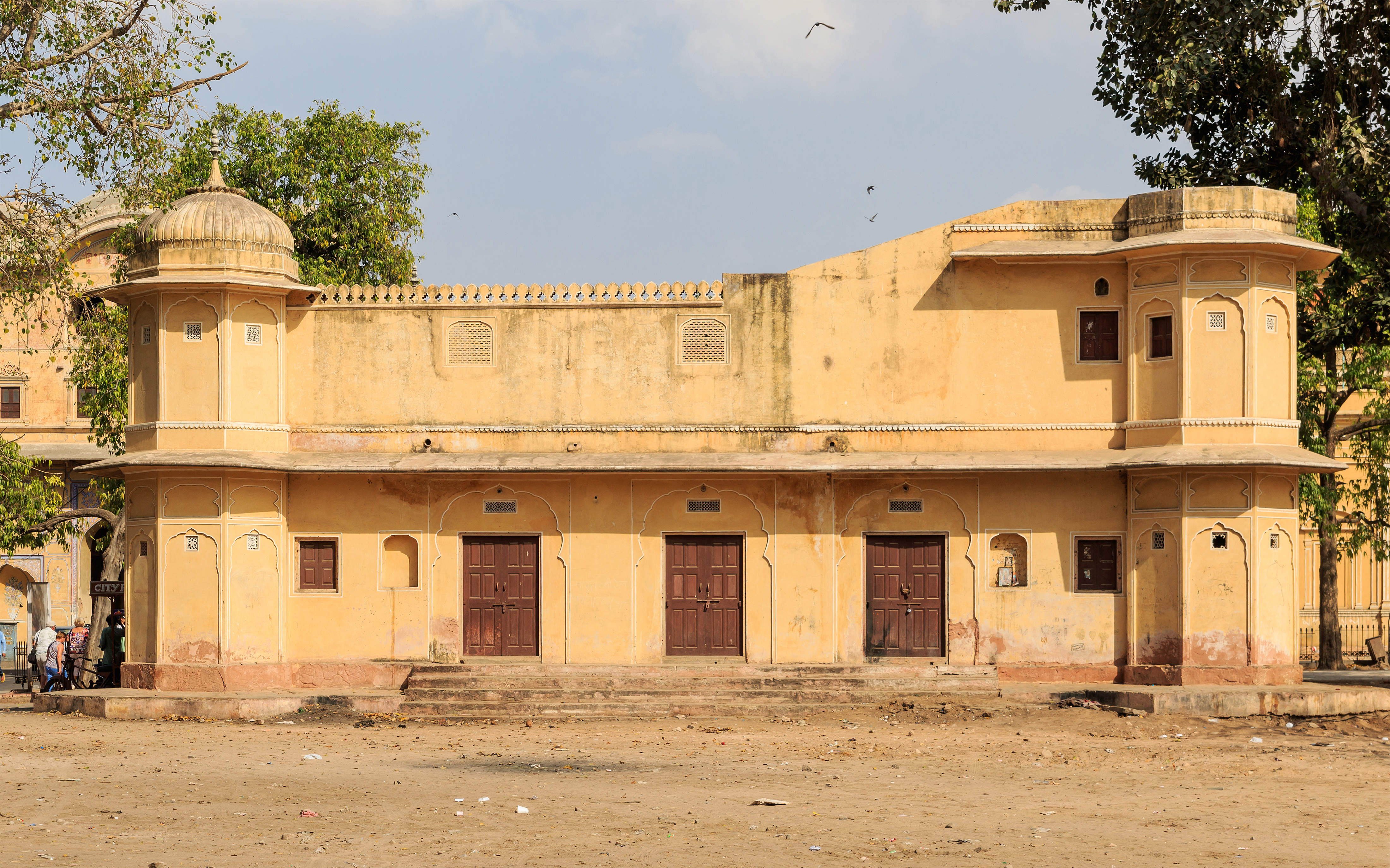 Jaipur 03-2016 18 Jaleb Chowk at City Palace