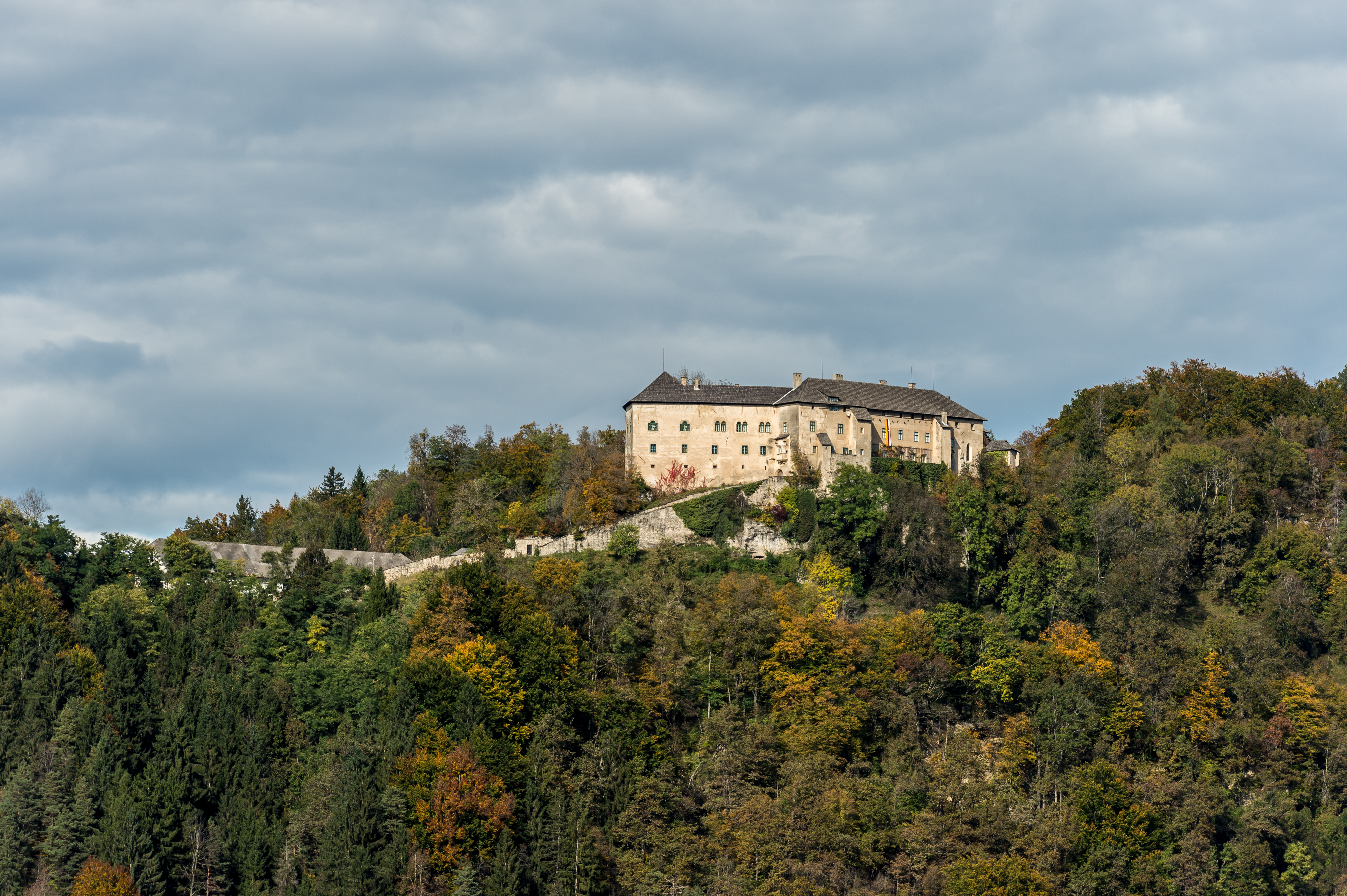 Köttmannsdorf Hollenburg Hollenburg Süd-Ansicht 09102017 5598