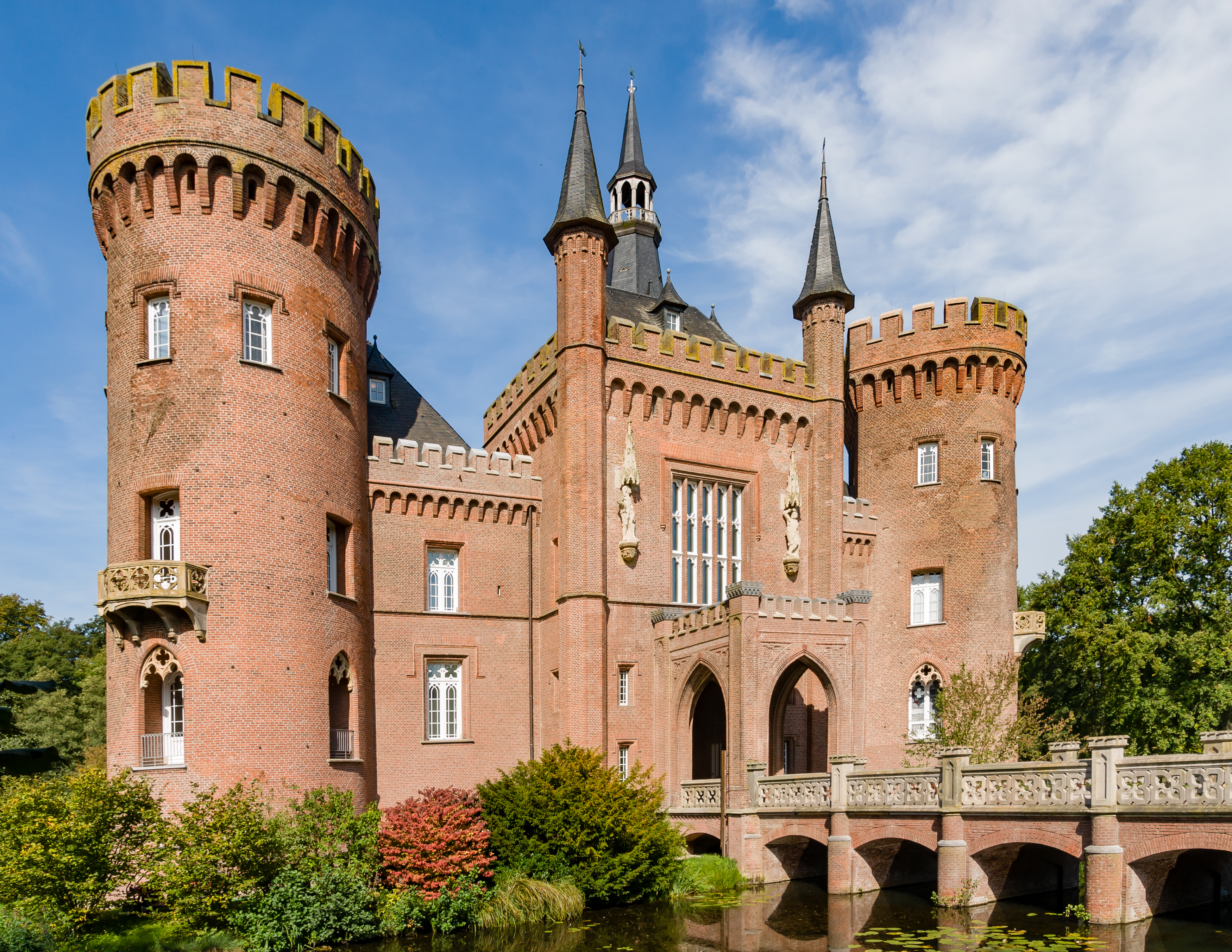 Kalkar Northrhine-Westphalia Germany Moyland-Castle-02