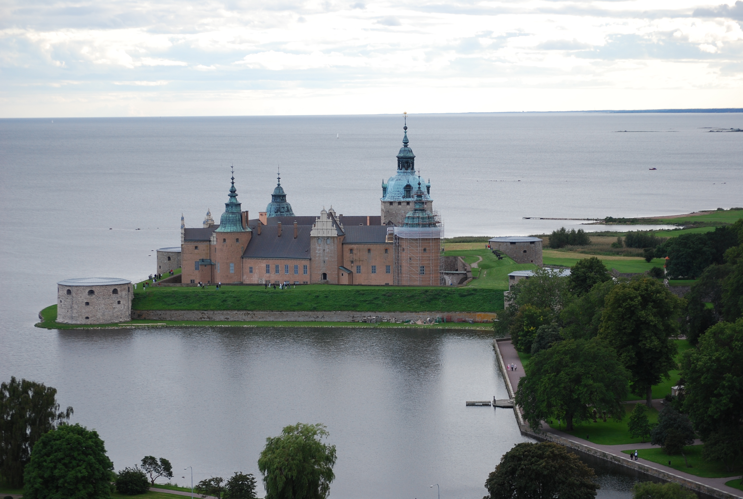 Kalmar Castle from above
