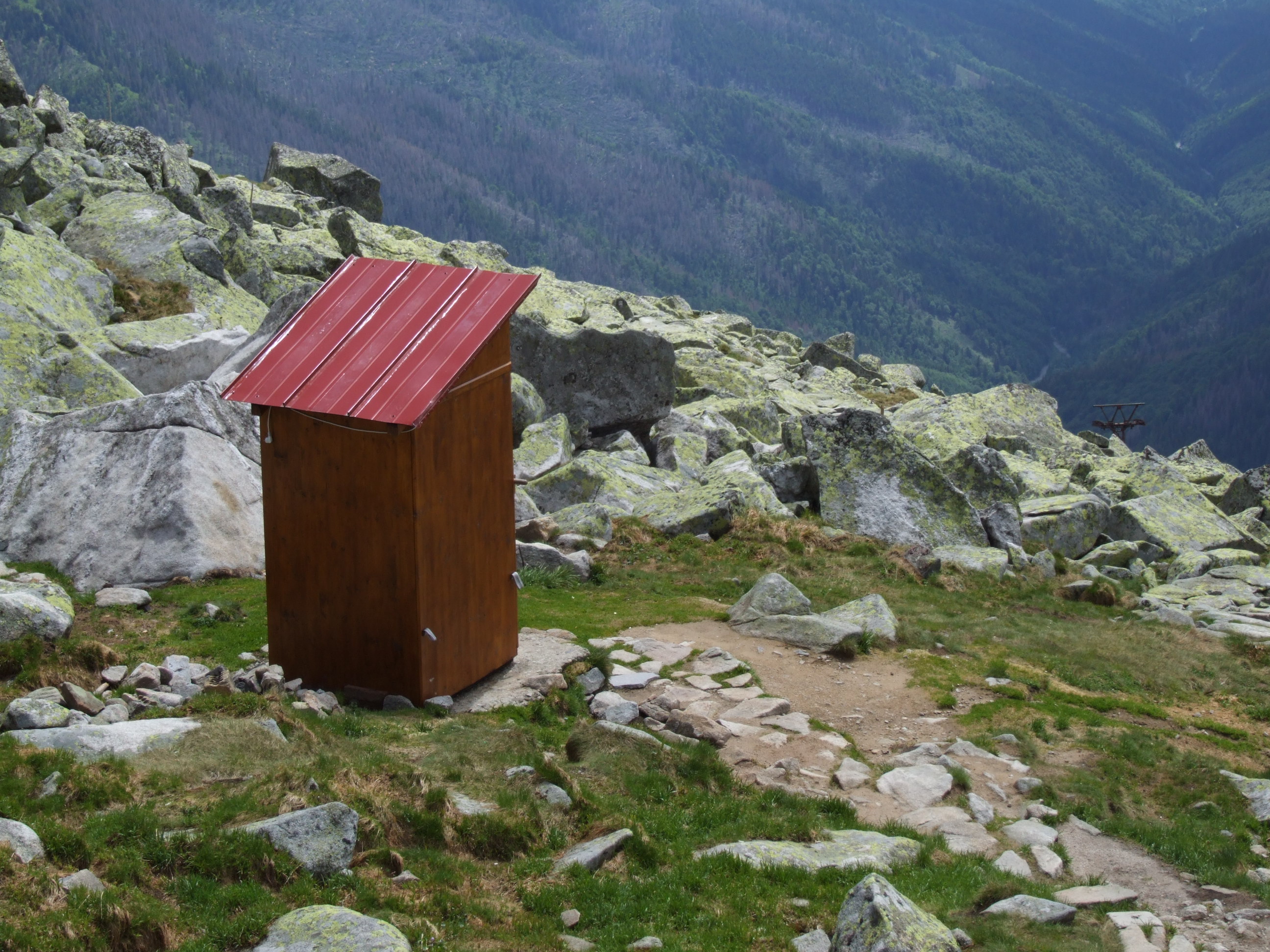 Kamenná chata - outhouse