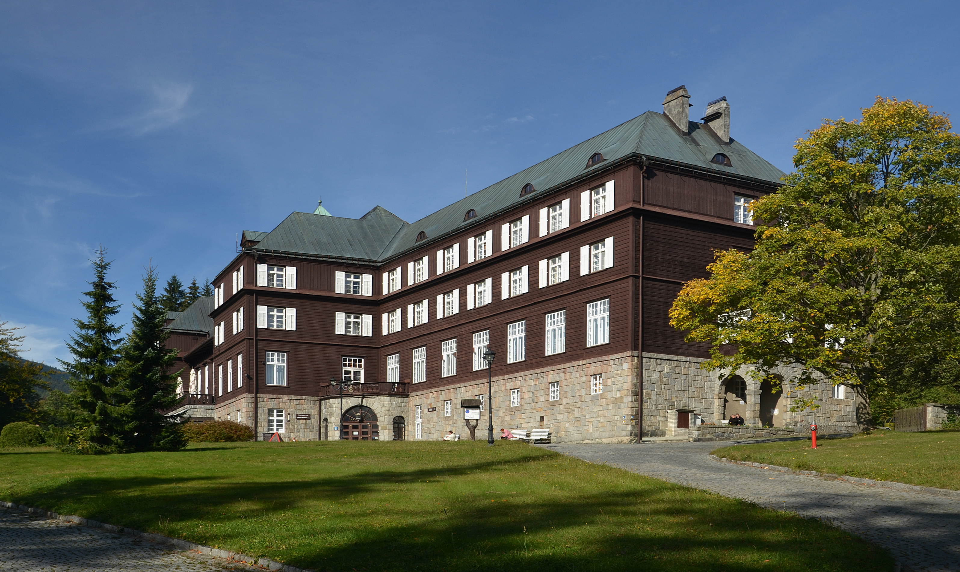 Karlova Studánka (Bad Karlsbrunn ) - hotel Libuše