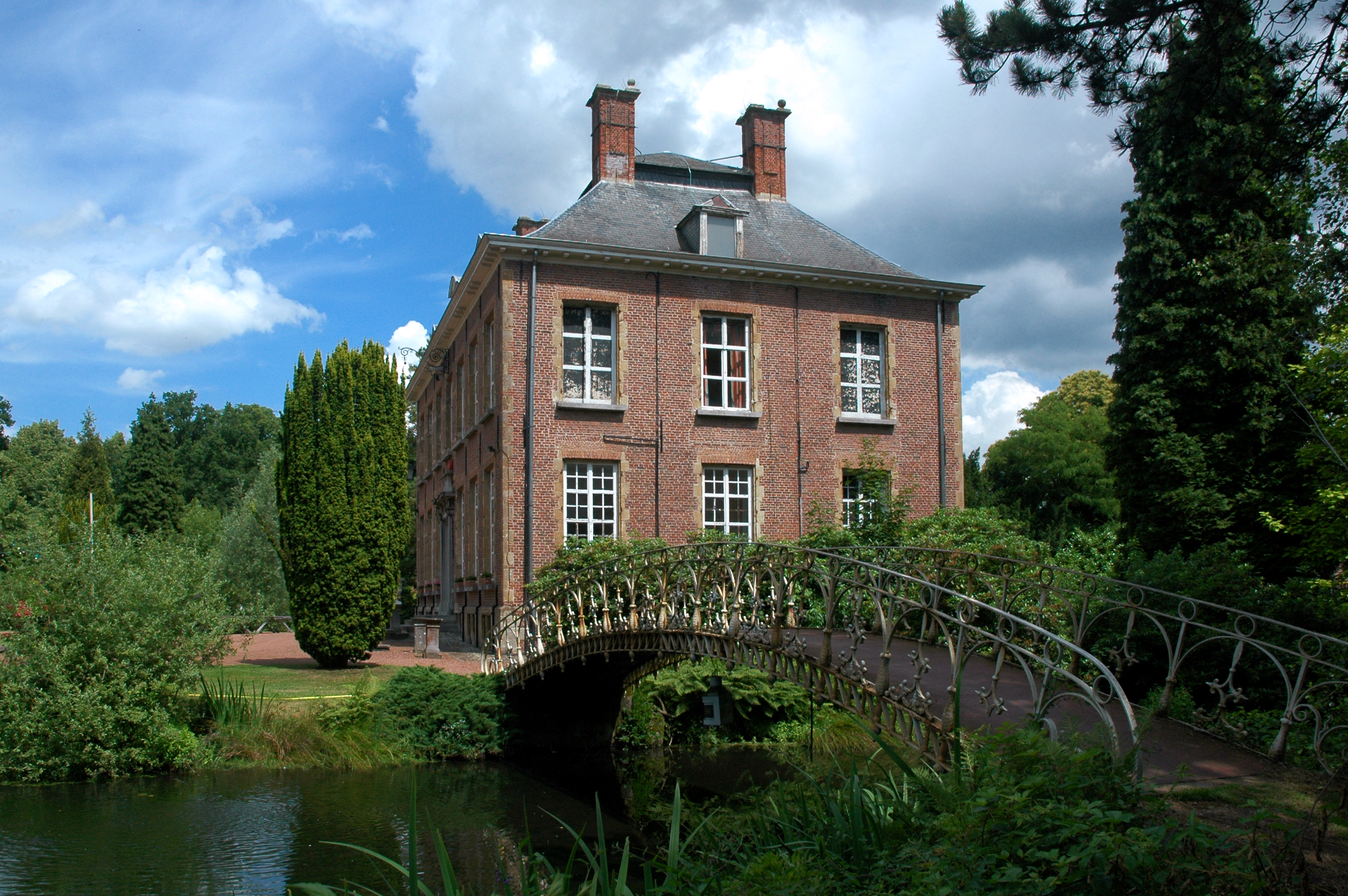 Kasteel van Berlare zuidgevel