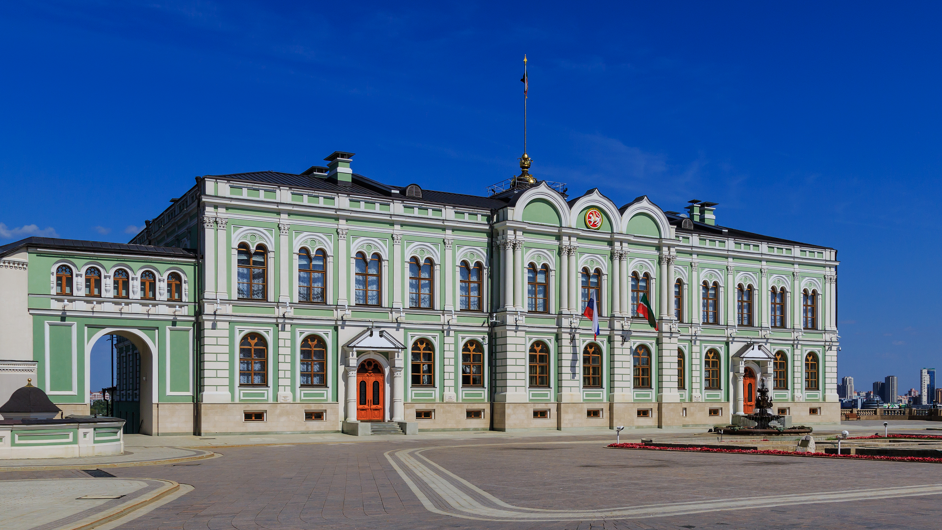 Kazan Kremlin Presidential Palace 08-2016